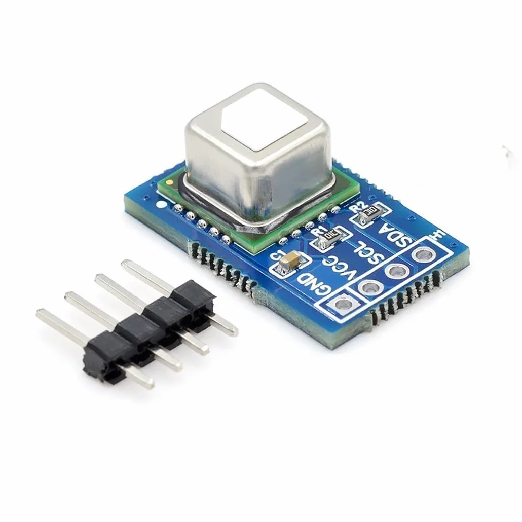 Hailege SCD41 CO2 Sensor de gas de dióxido de carbono Módulo de detección de gas Sensor de monitoreo de temperatura y humedad del aire Comunicación I2C 2.4-5.5V