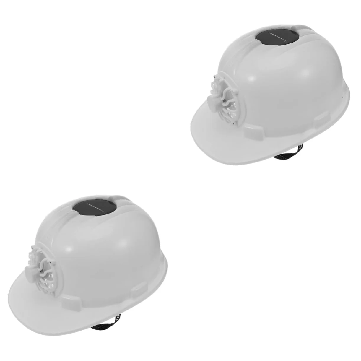 ULTECHNOVO Ventilador de Casco protección Solar Protección contra el Sol Casco Impermeable Casco de Ventilador Solar Sombreros de Sol para Hombres Sombreros de Visera para Hombres