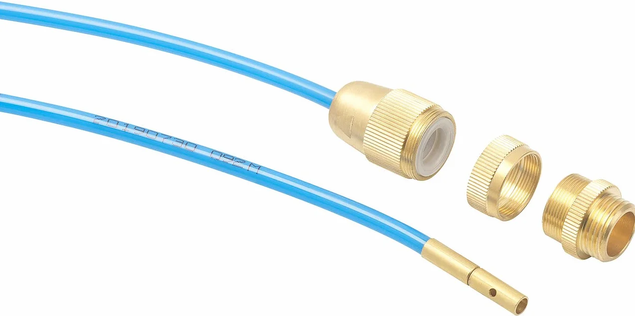 AGT limpiapipas: Limpiador de desagües de alta presión para M22, M24 y 1/2 ", con sellos, 3 m (Alta presión limpiapipas)