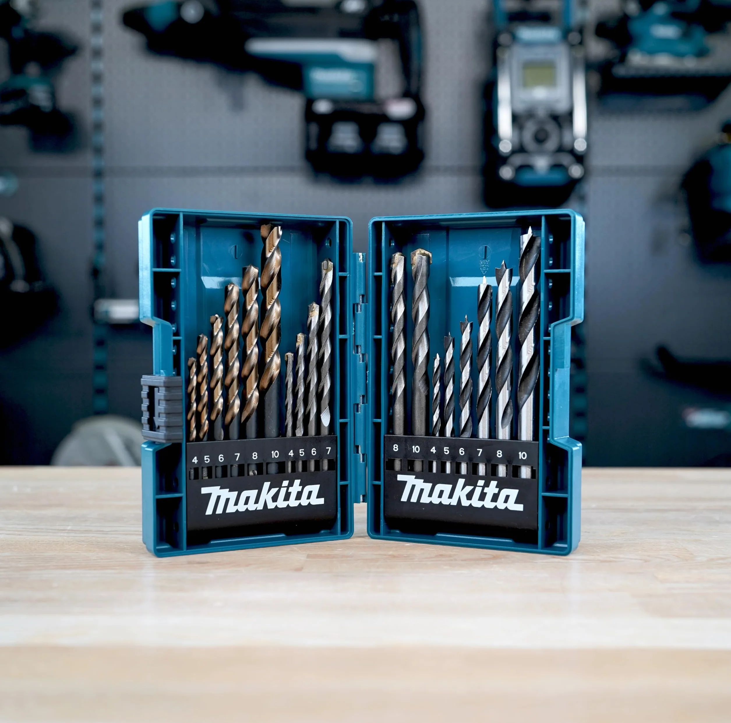 Makita b-49432 Combinación Set 18 Piezas Multicolor