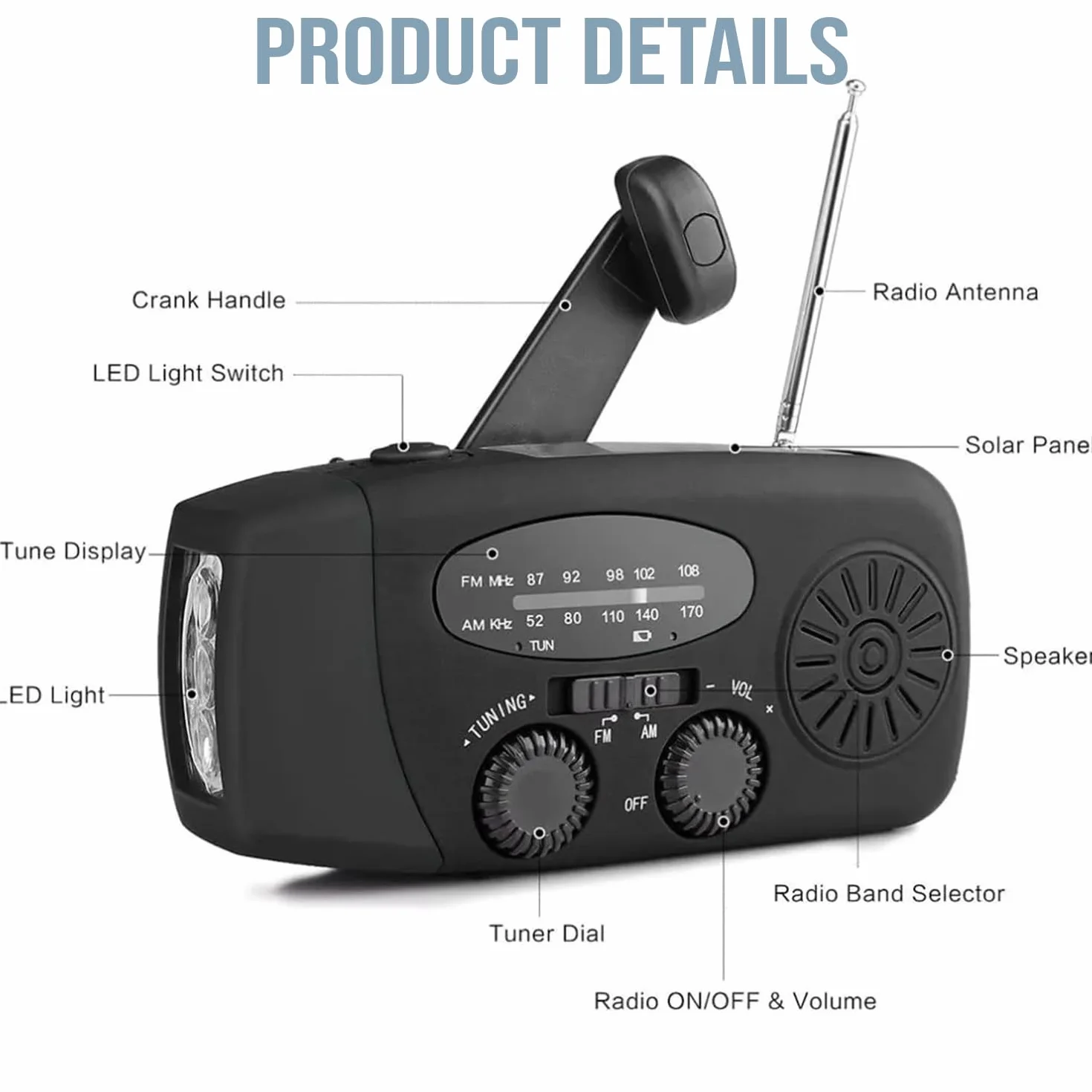 Technaxx Manual Y Radio Solar TX-238