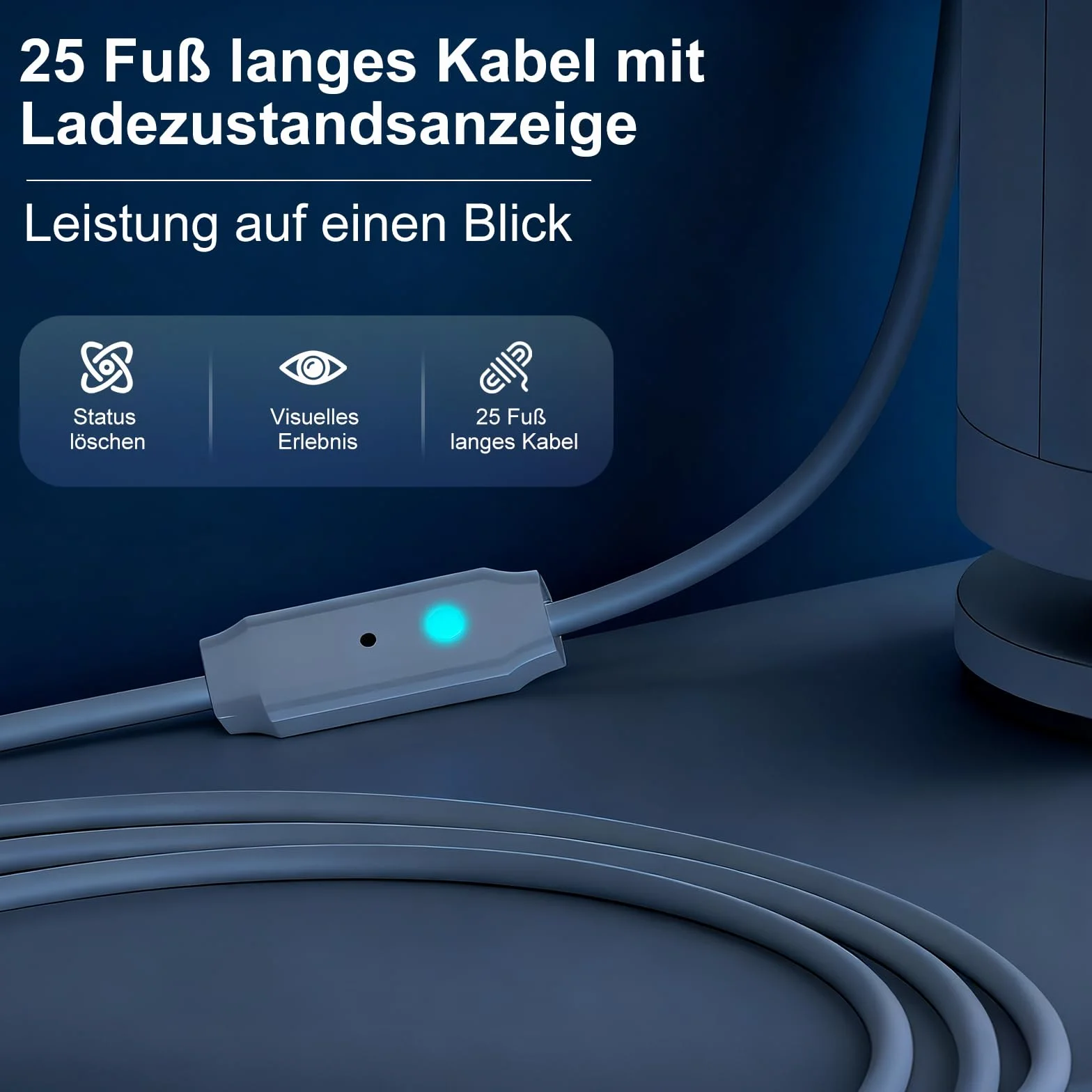 Paquete de 2 cables de alimentación y adaptadores de 7 m compatibles con Ring Spotlight Cam Plus/Pro y Stick Up Cam. Batería, cable de carga para anillo, enchufe resistente a la intemperie y cable de