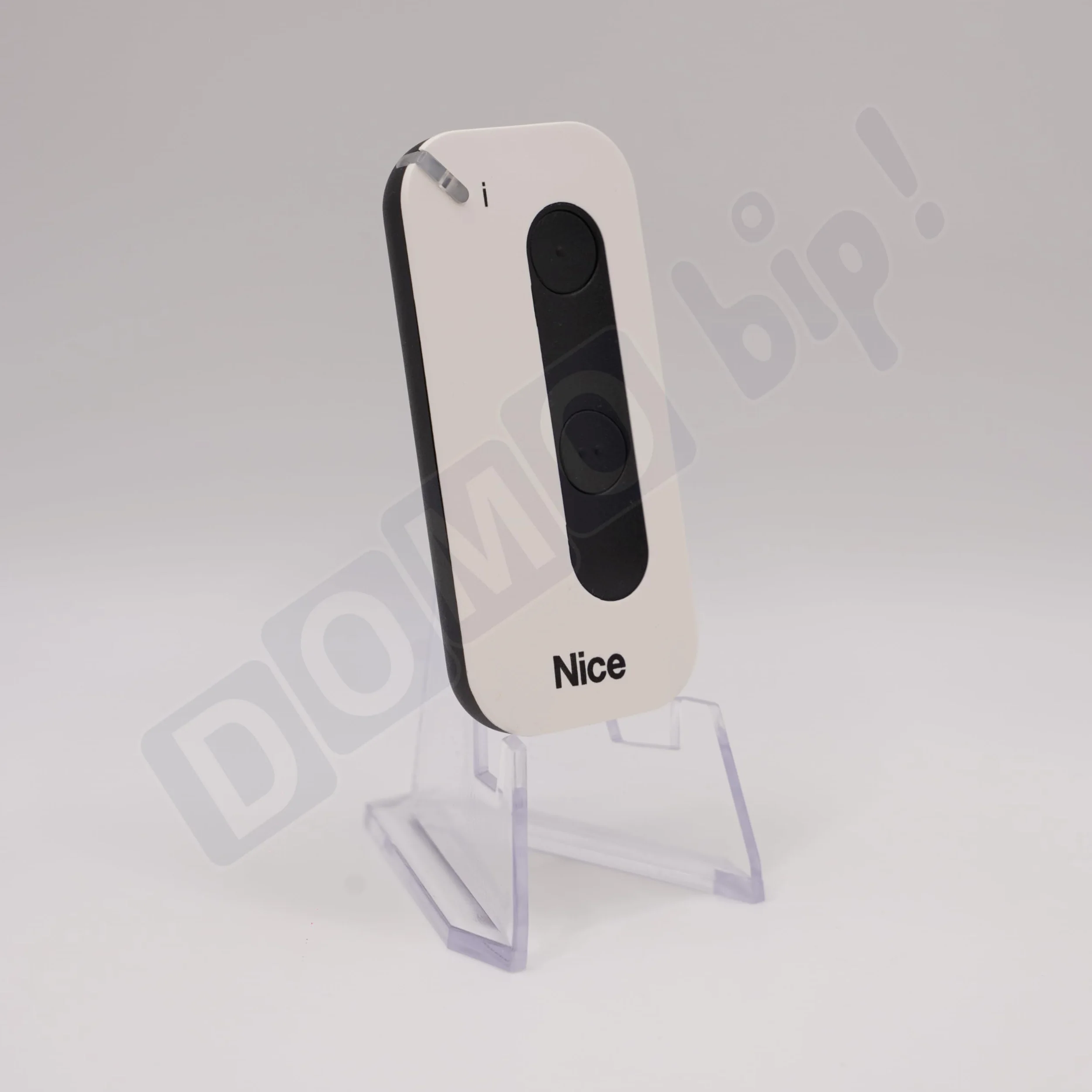 Nice MyGO2BD - Mando a distancia para puertas y puertas de garaje - 2 canales - IP30 - Frecuencia: 433,92 MHz - Codificación: Bidireccional BD & O-Code - Compatible con receptores OXIBD, OXI, OX2,