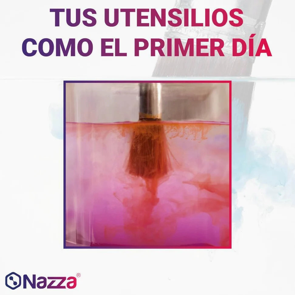 Aguarrás de uso Profesional Nazza - Aguarrás para pinturas sintéticas o Diluyente orgánico sin disolventes recuperados - Envase de plástico de 5 litros