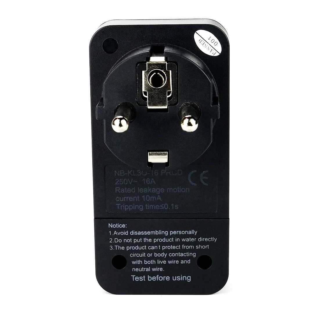 Disyuntor FI (corriente residual) de Oaonan, enchufe de seguridad personal