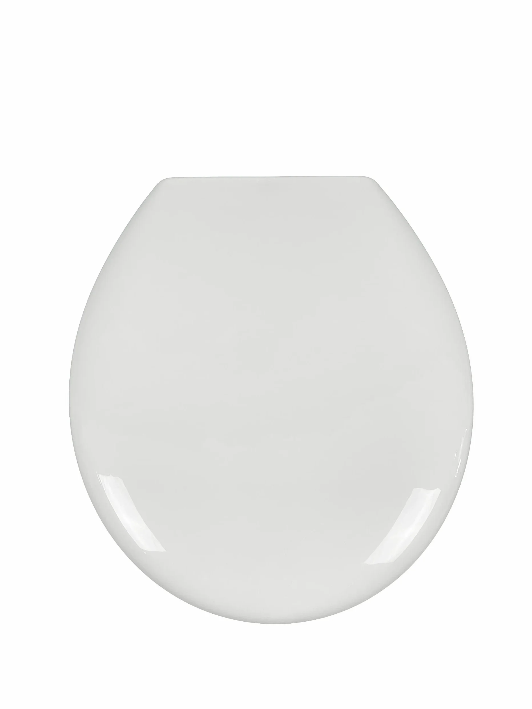 JACOB DELAFON Asiento de WC para modelos Huno/Atila/Mideo/Brive+ Asiento polipropileno con tapa y bisagras metálicas Color blanco E4357G-00