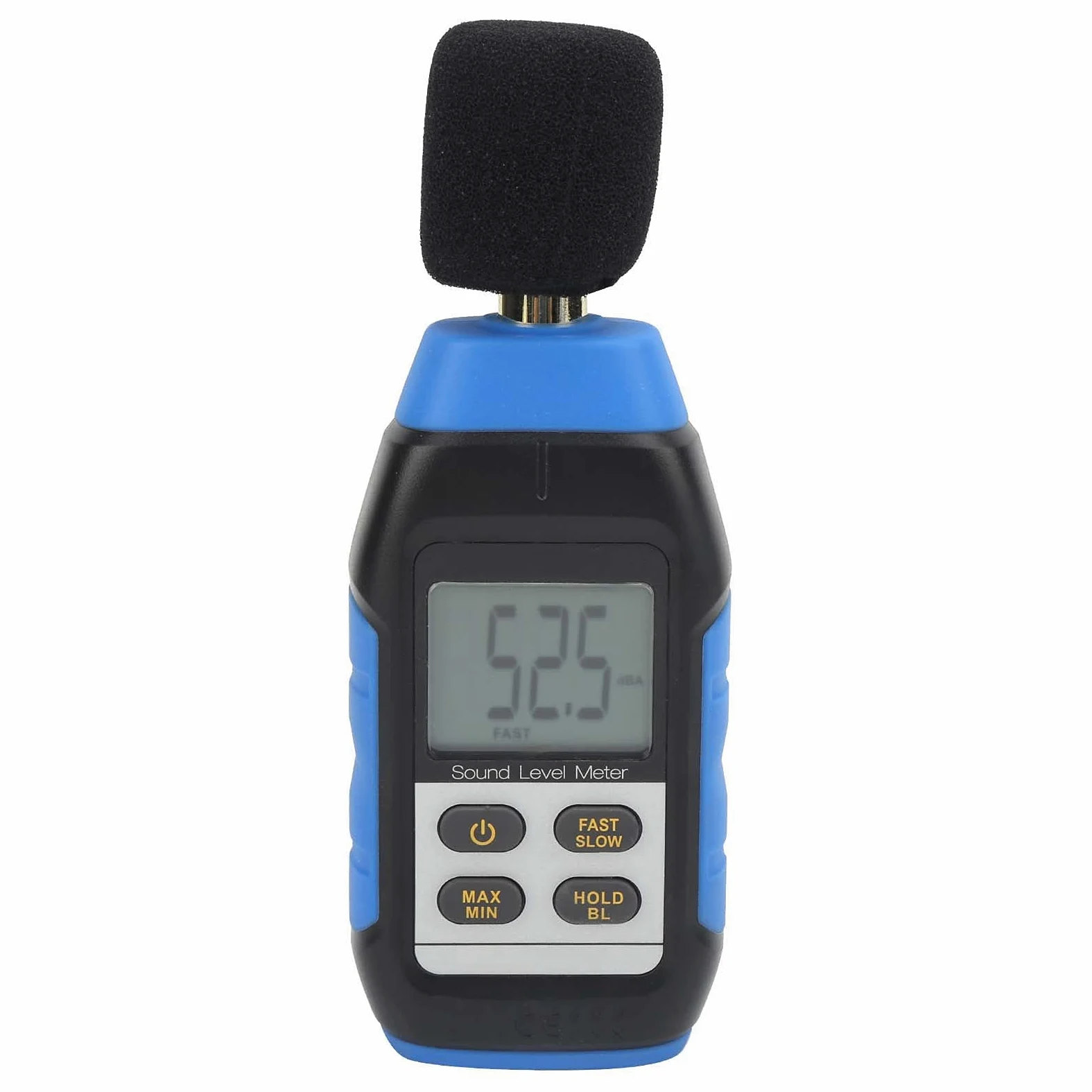 Medidor de Decibelios Portátil VMS-1, Probador de Ruido de Alta Precisión para Fábricas y Audio Doméstico, Plástico + Metal