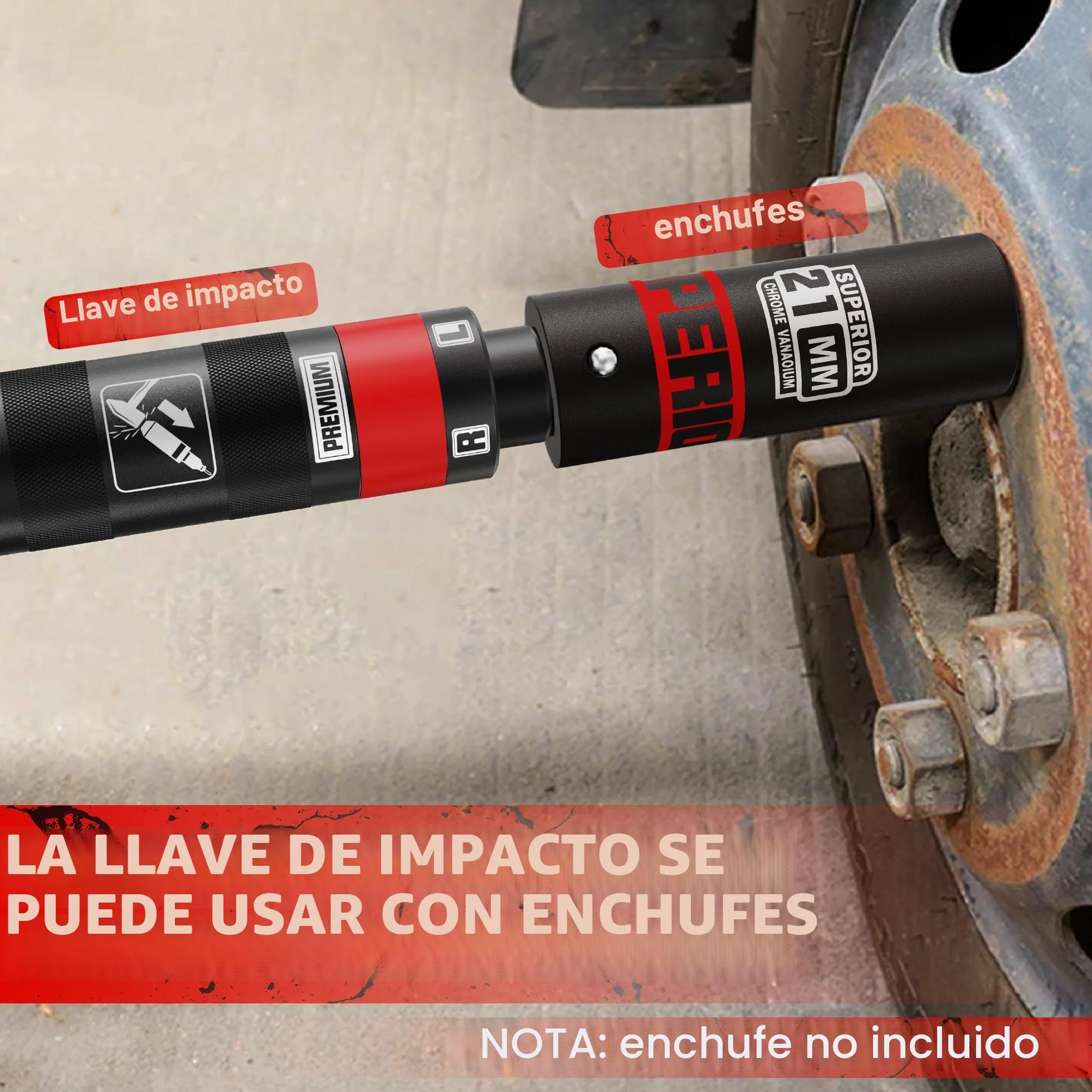 Juego de Destornilladores de Impacto Manual de 1/2 Pulgadas, Herramientas de Reparación, Juego de Desatornillador, Extracción de Tuercas y Tornillos Oxidados, 13 piezas