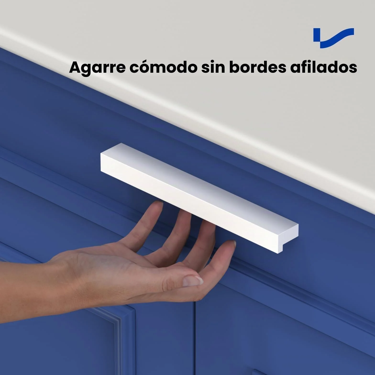 LONTAN 10 piezas Tiradores Cocina Blanco 128mm Tiradores Armario de Aluminio Manijas de Cajón de Estilo Moderno Con Tornillos Para gabinetes Cajones Zapateros