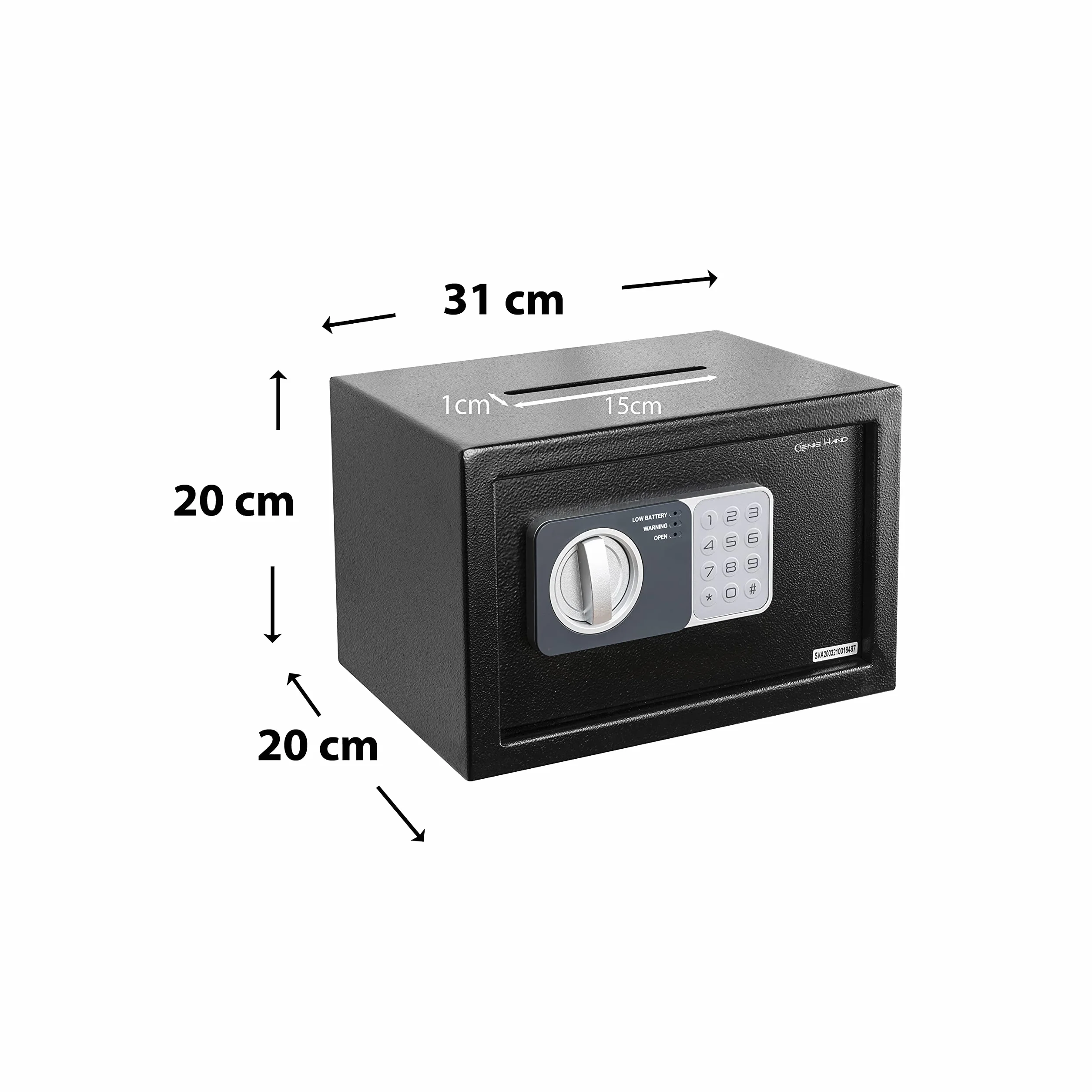 Caja Fuerte de Depósito Electrónica con Anti Bounce System