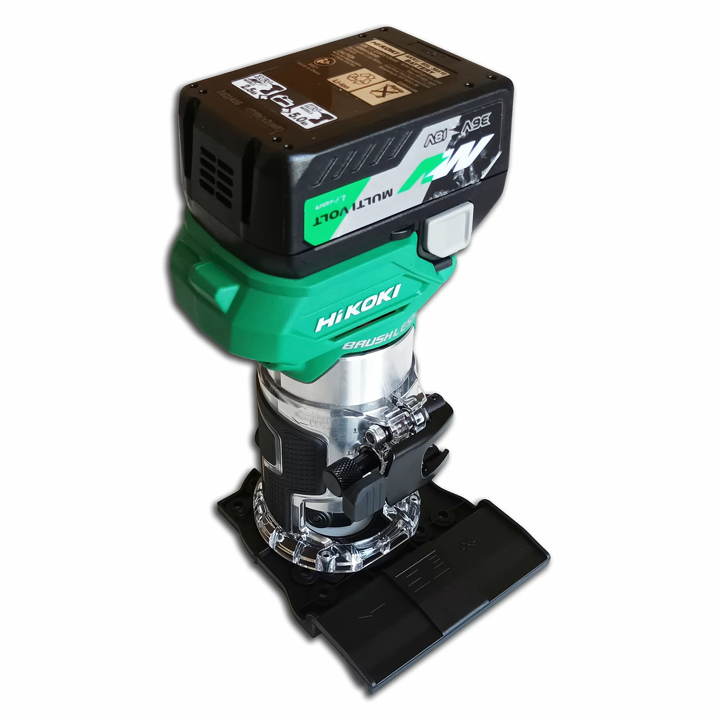 Adaptador profesional para riel guía Hikoki M1808DA para Makita/Bosch/Festool, barra de guía superior, fresadora de cantos adaptador