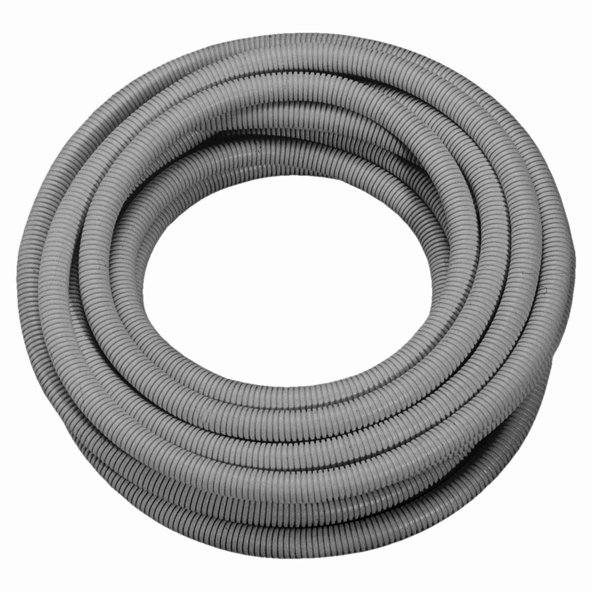 REV Tubo ISO para instalación eléctrica, tubo de cable flexible EN16 25 m 750N/5 cm, de -25°C a +60°C, gris
