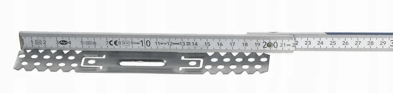 Knauf 100 colgadores directos de metal para techo, 75/125/175/225 mm, 0,8 mm (ES60/125 (125 mm)