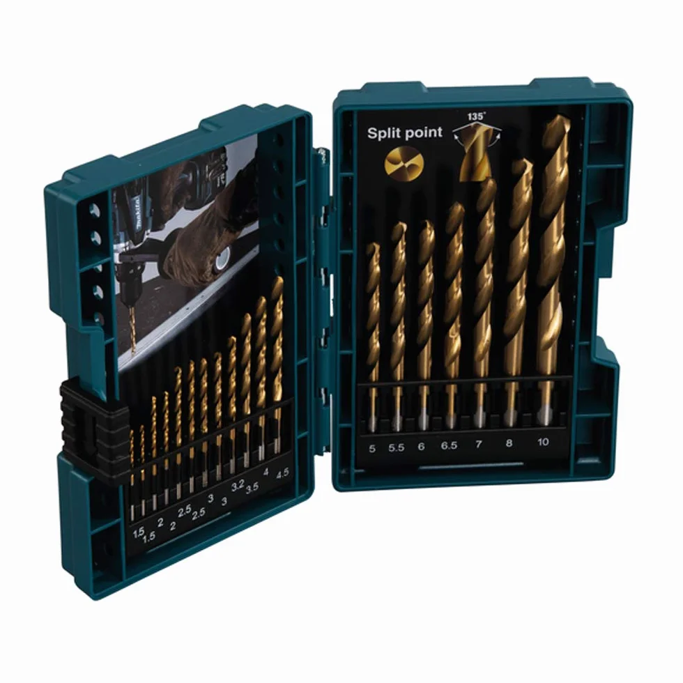 MAKITA D-67527 - Juego brocas metal (19pcs)