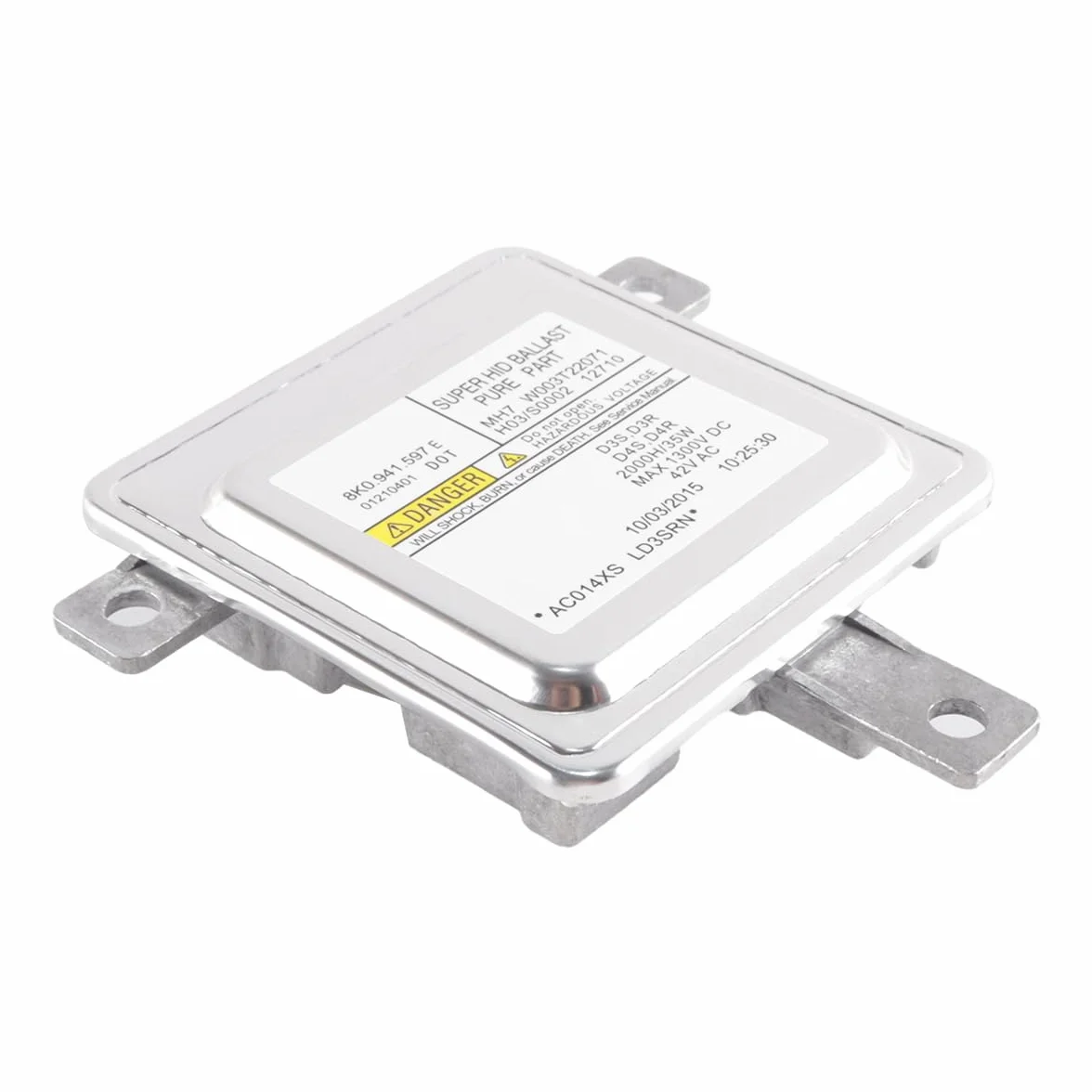 Balasto De Repuesto D3S/D3R D4S/D4R, Unidad De Control De Balasto De Faros De Xenón HID Compatible con Audi VW 8K0941597E W003T22071 (inalámbrico)
