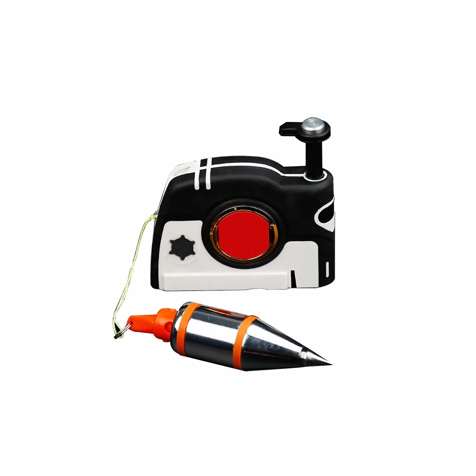 Plumb Bob Setter, Plumb-Rite magnético con cable de retroceso automático de 4,5 m Bob de estabilización rápida