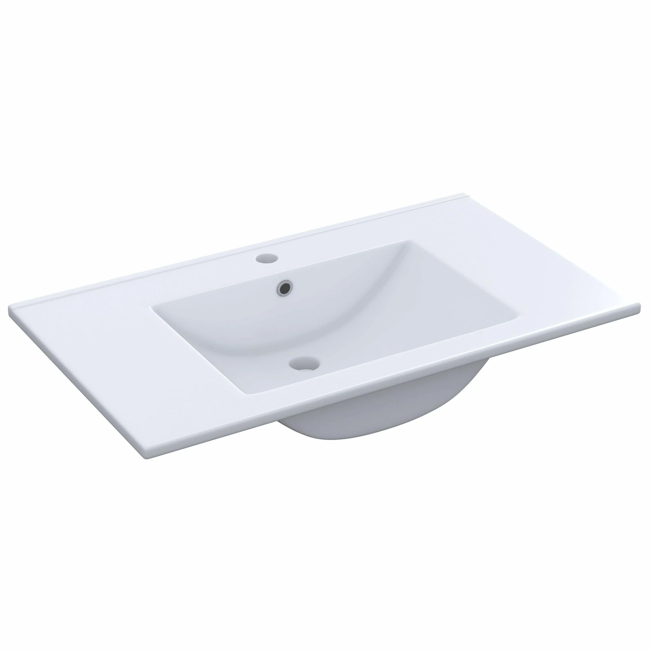 Lavamanos para Baño Cerámico 52x18x40 cm