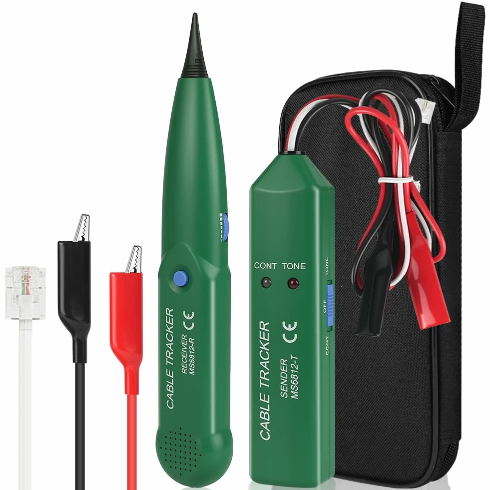 Flintronic Probador de Circuitos, Rastreador de Cables Multifunción, Buscador de Líneas y Generador de Tonos