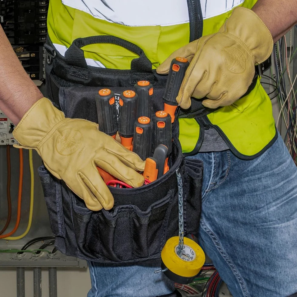 Klein Tools 85076INS | Juego De Destornilladores Aislados VDE | 6 Piezas | Aislamiento 1000 V IEC 60900 | Fabricado En EE UU