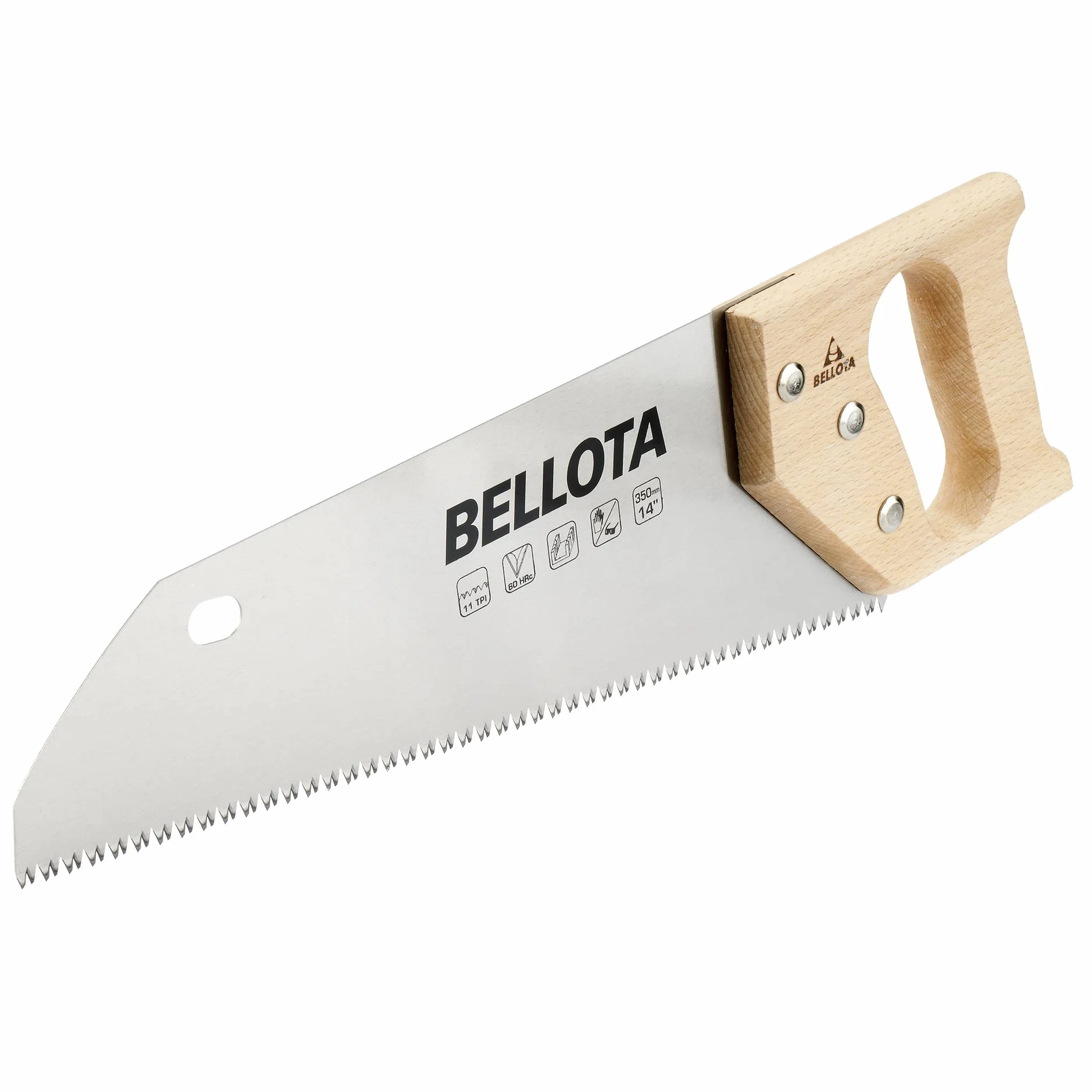 Bellota 4551-14 - Serrucho, sierra de carpintero con dentado japonés
