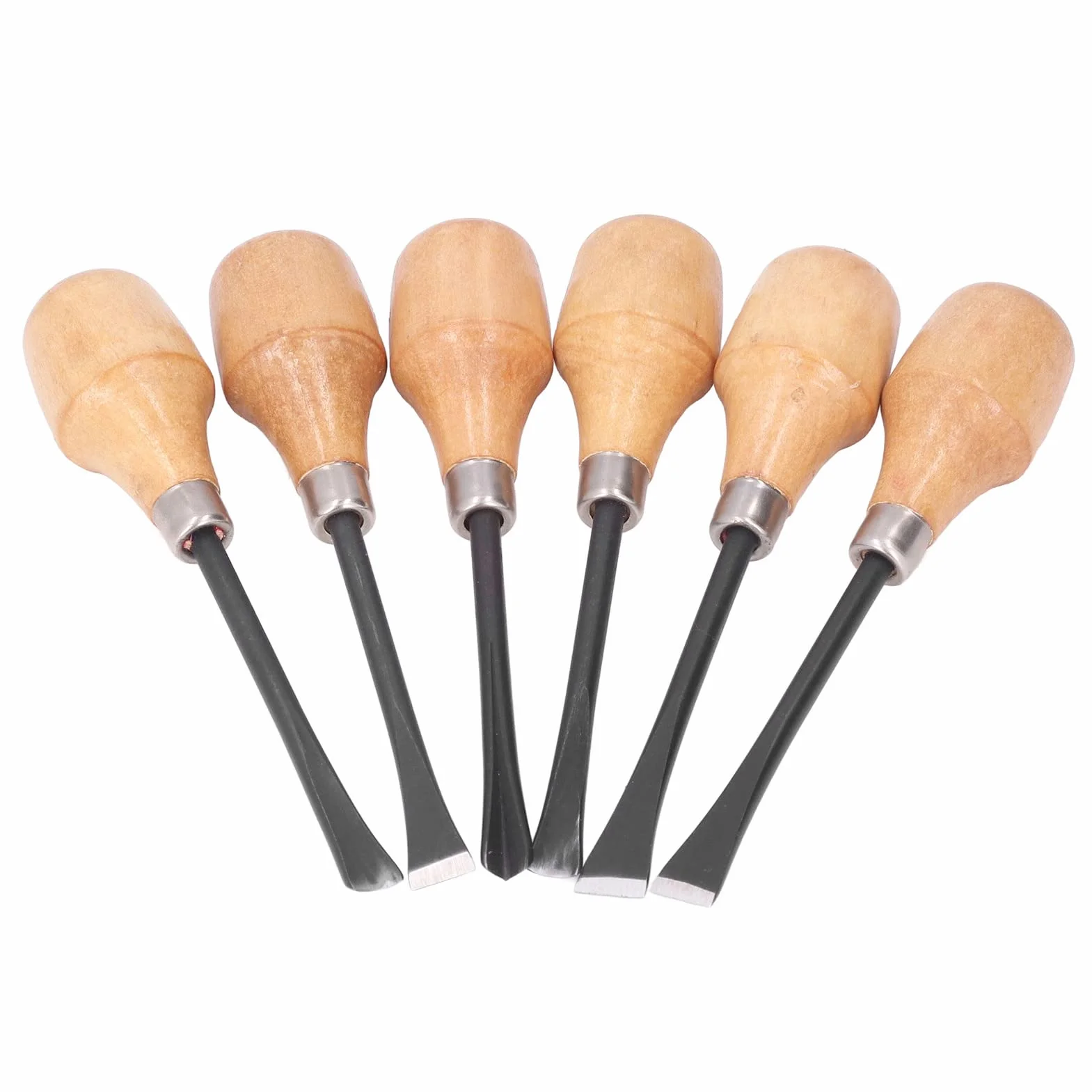 Juego de Cinceles para Tallar Madera, Herramientas Manuales para Escultura, Cuchillo con Mango