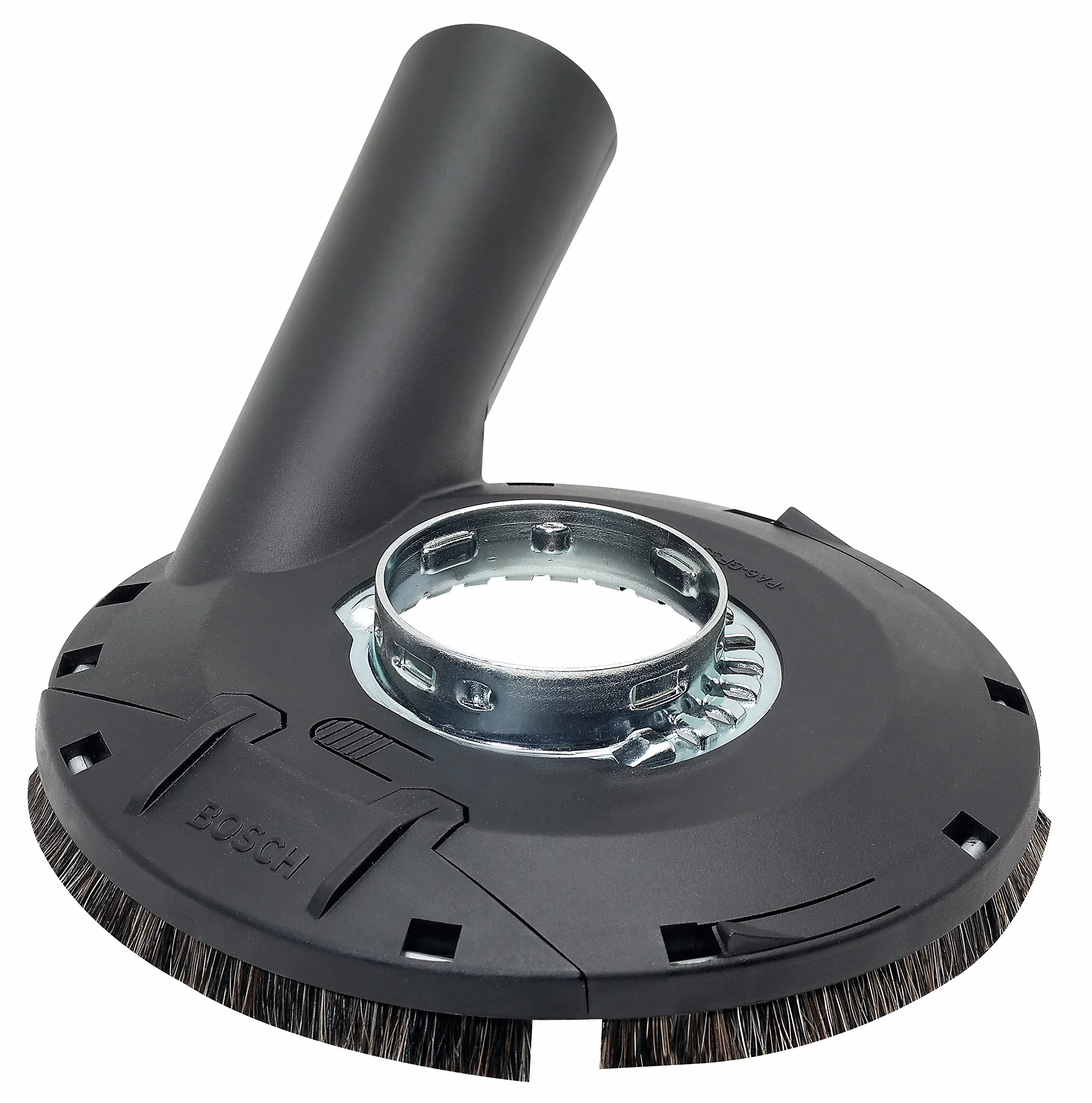 Bosch 1x Professional Caperuza de Aspiración con Cepillo de Corona, 115/125 mm, Accesorios para Amoladoras