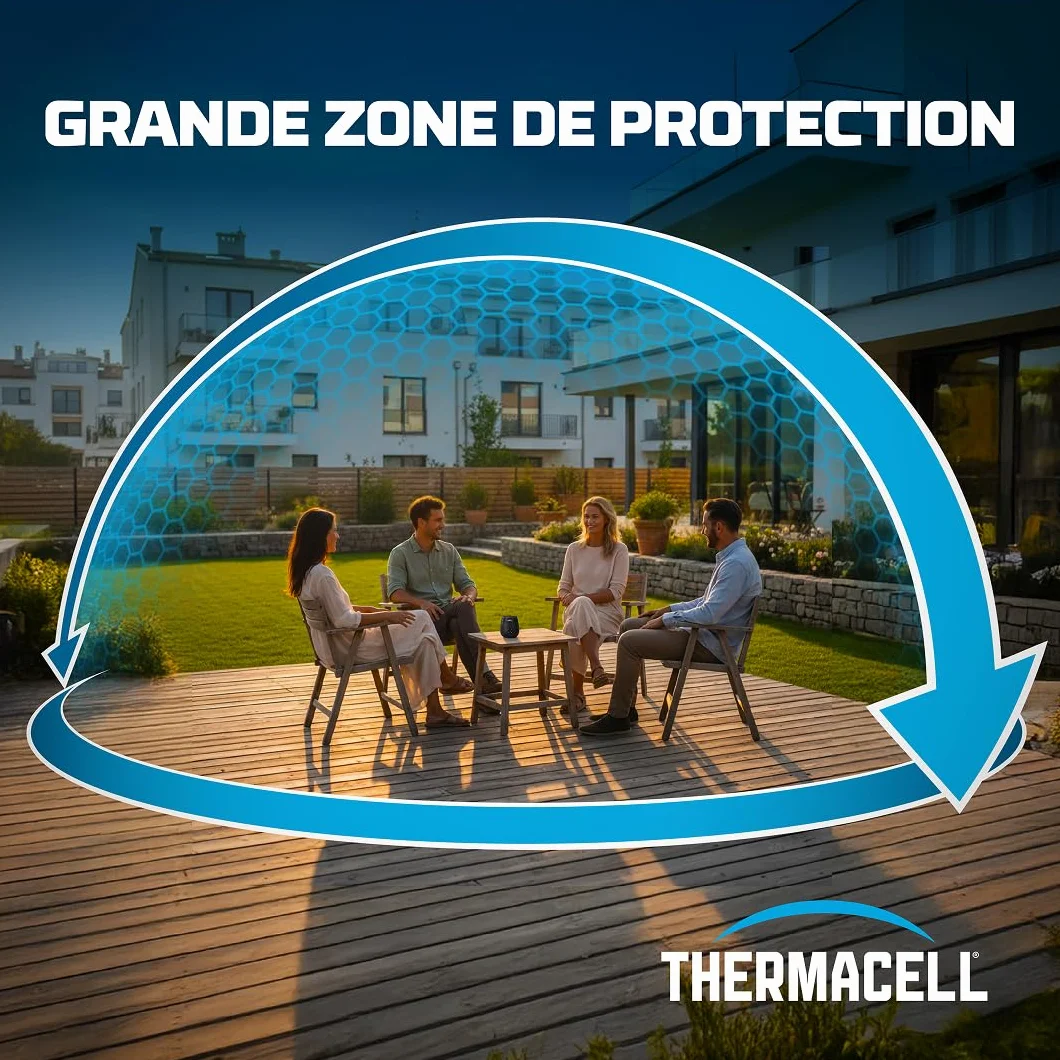 TherMACELL Recarga líquida antimosquitos 29 m² 80 horas 2 unidades THE55RECHARG80