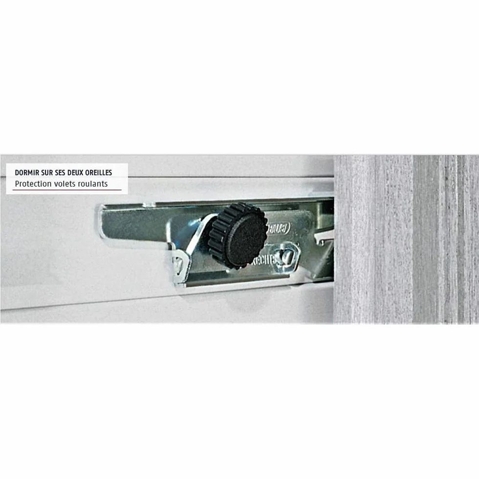 ABUS Seguro para persianas RS97 - Antirrobo para persianas enrollables - Instalación sin taladro ni tornillos - Nivel de Seguridad ABUS 2-33689 - Juego de 2