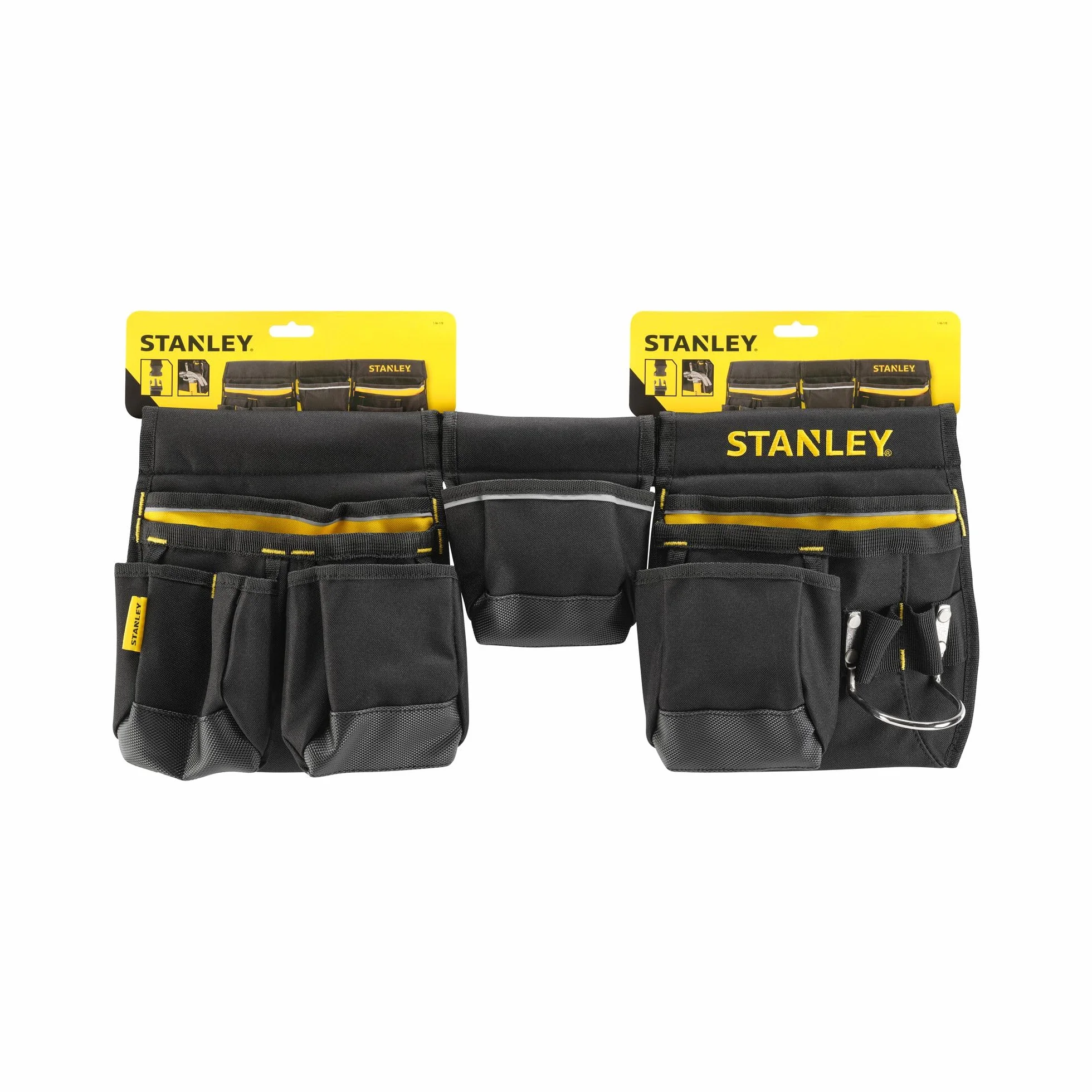Stanley Cinturón para Herramientas Negro Amarillo
