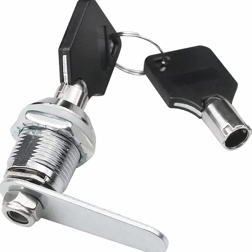 Cerradura tubular de rosca 20 mm cilindro para buzón armario llaves iguales