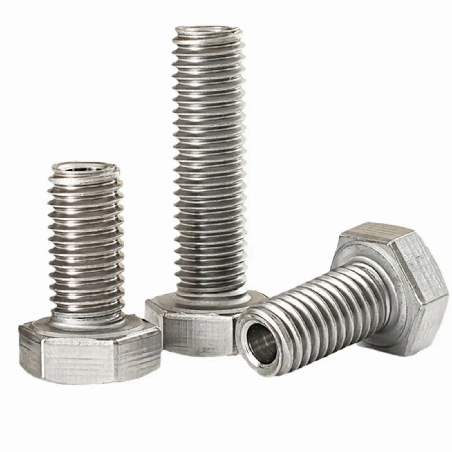 M4 M5 M6 M8 M10 M12 M14 M16 M20 304 Tornillo Hueco Hexagonal Exterior De Acero Inoxidable Tornillo Hueco Máquina De Máscara Tornillo De Agujero Pasante M6x30 5pcs