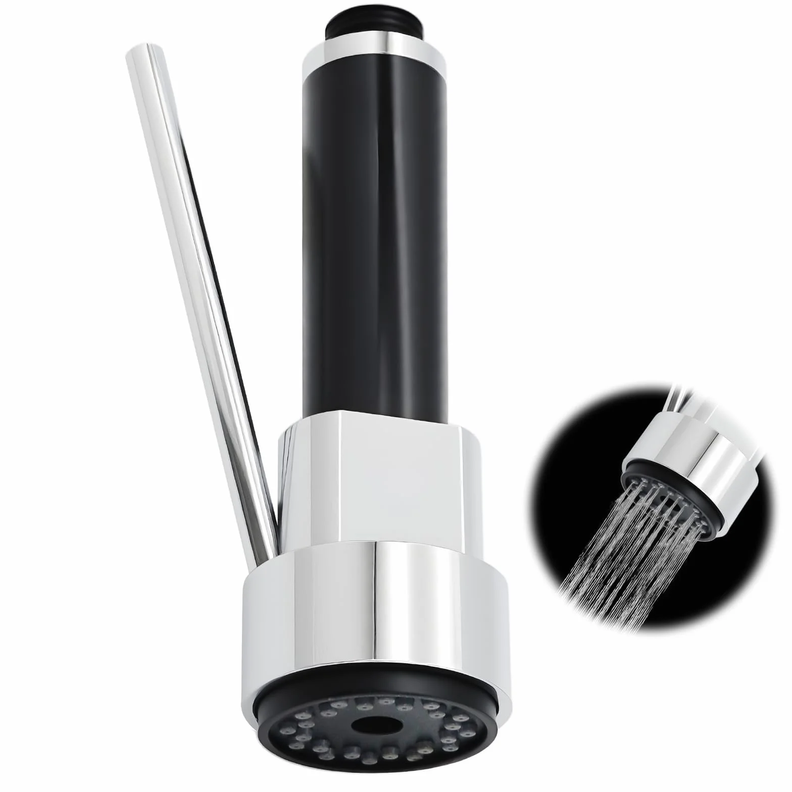 Grifo Cocina Cabezal de Rociador Alcachofa de Ducha Recambio ABS Boquilla para Cocina y Baño