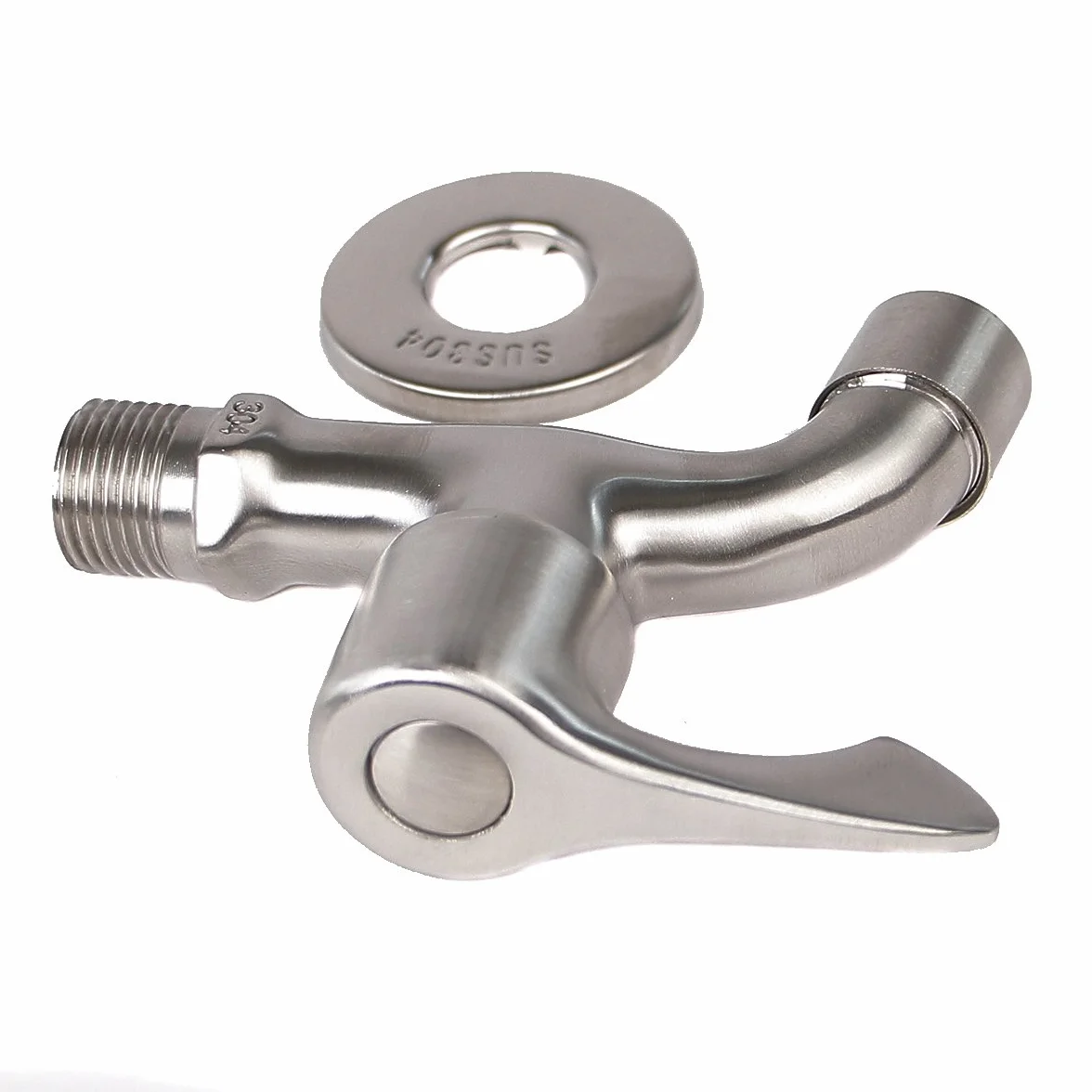 Grifo de Acero Inoxidable Fundido 304 1/2'