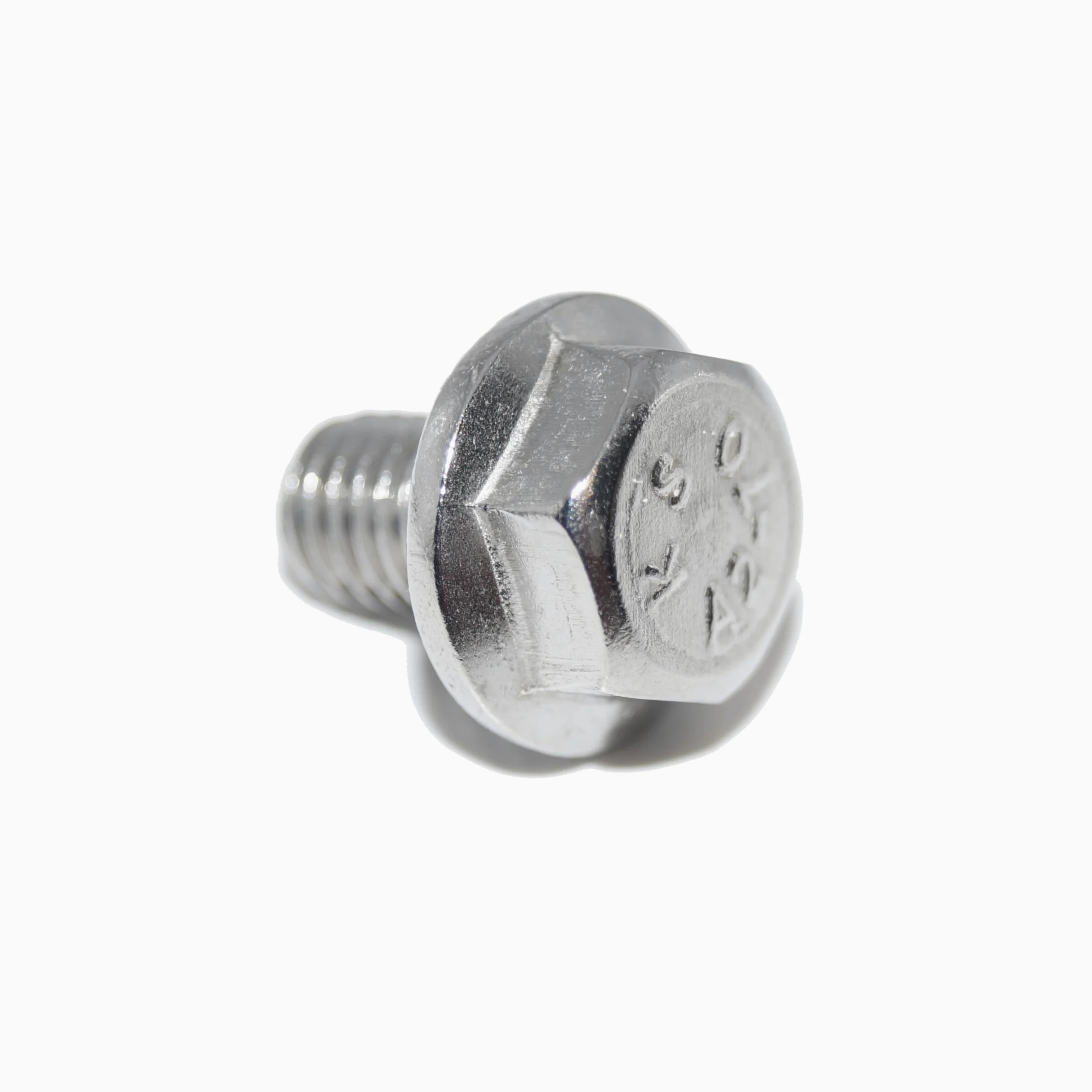 Tornillos hexagonales con brida M12X70, 4 unidades, DIN 6921 A2, acero inoxidable, rosca completa sin dentado de bloqueo