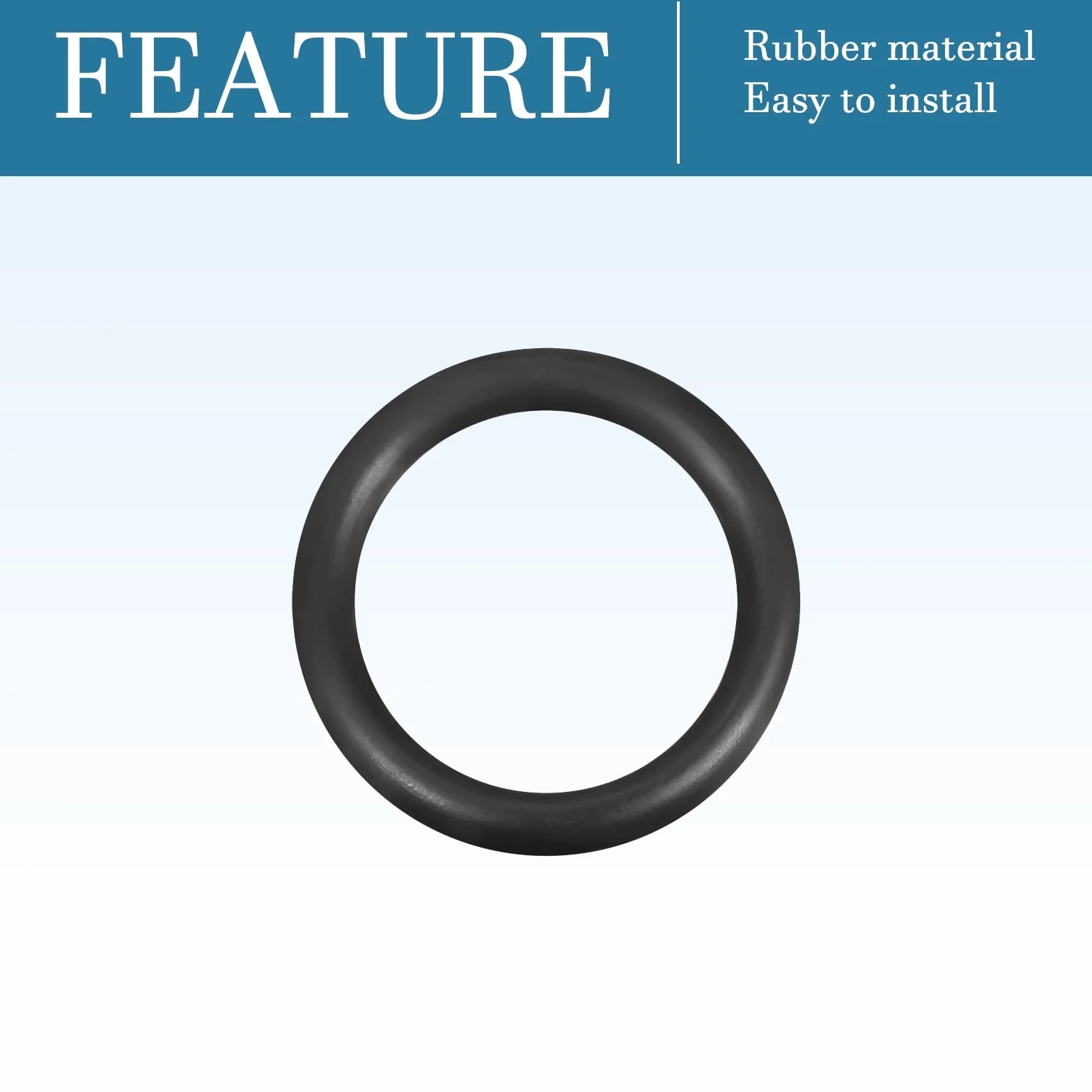 QUARKZMAN 30mm x 22mm x 4mm Nitrilo Goma Juntas Tóricas x 10uds Redondo Junta Arandela para Grifo Plomería Reparación Sellado Conexión [Negro]