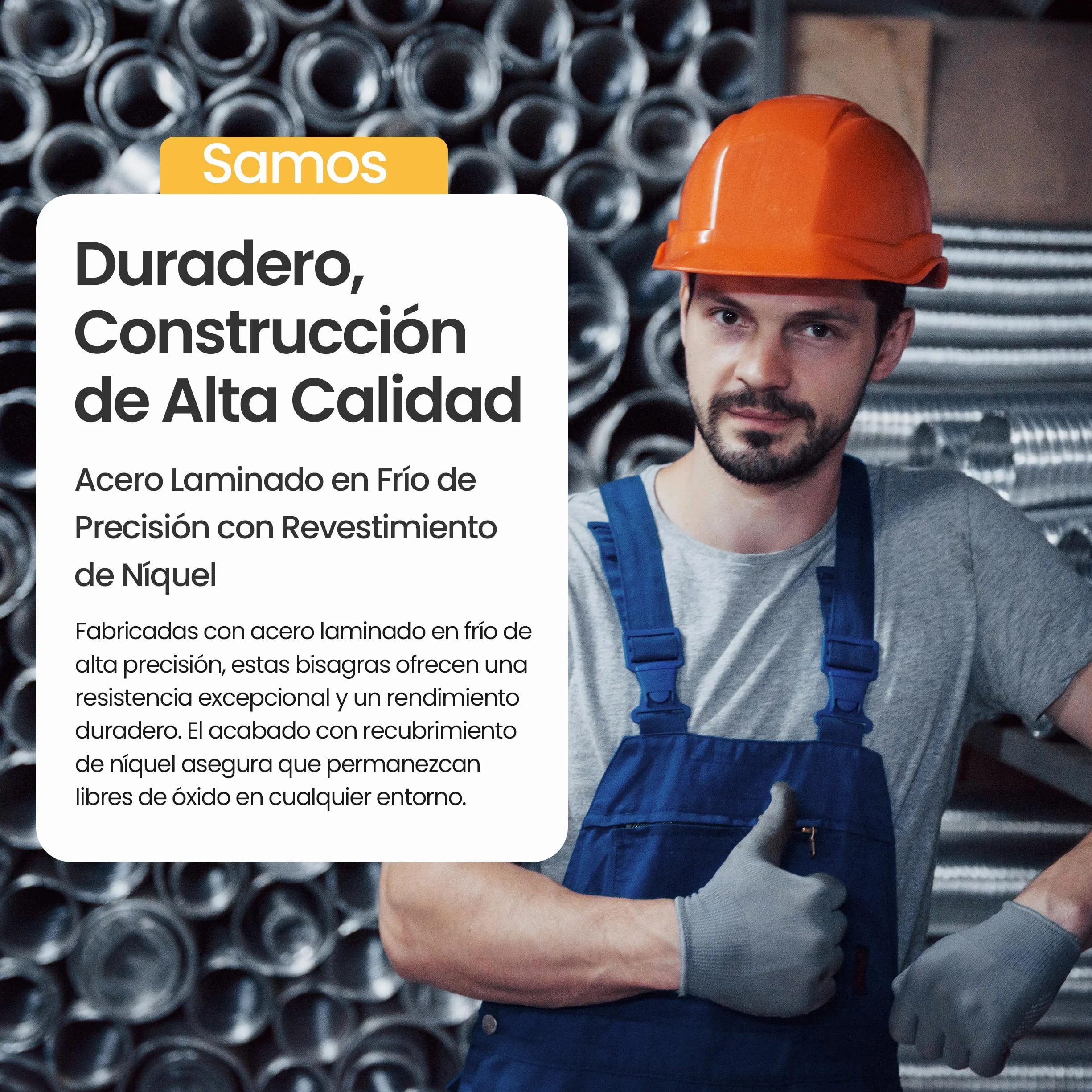 Bisagras Puertas Cocina SAMOS Cierre Suave 165º-175º
