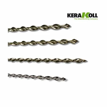 KERAKOLL 06951 STEEL DRYFIX 10 AISI 316 10X800 MM 25 u.