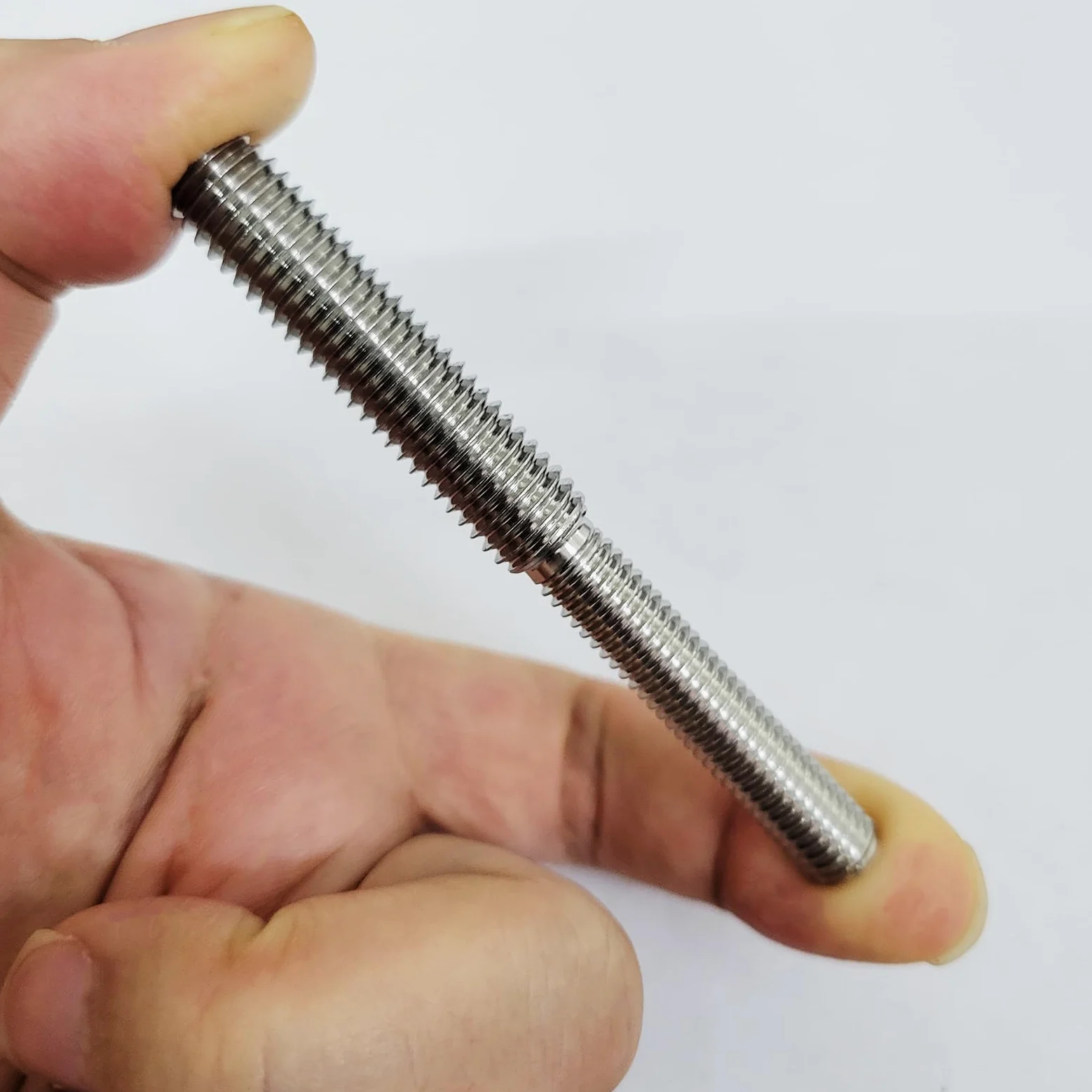 Adaptadores roscados reductores de diámetro de acero inoxidable 304 con perno de doble cabeza de 10 x 80 mm para sujetadores de columnas estructurales (m6 a m8) (M8 to M10)