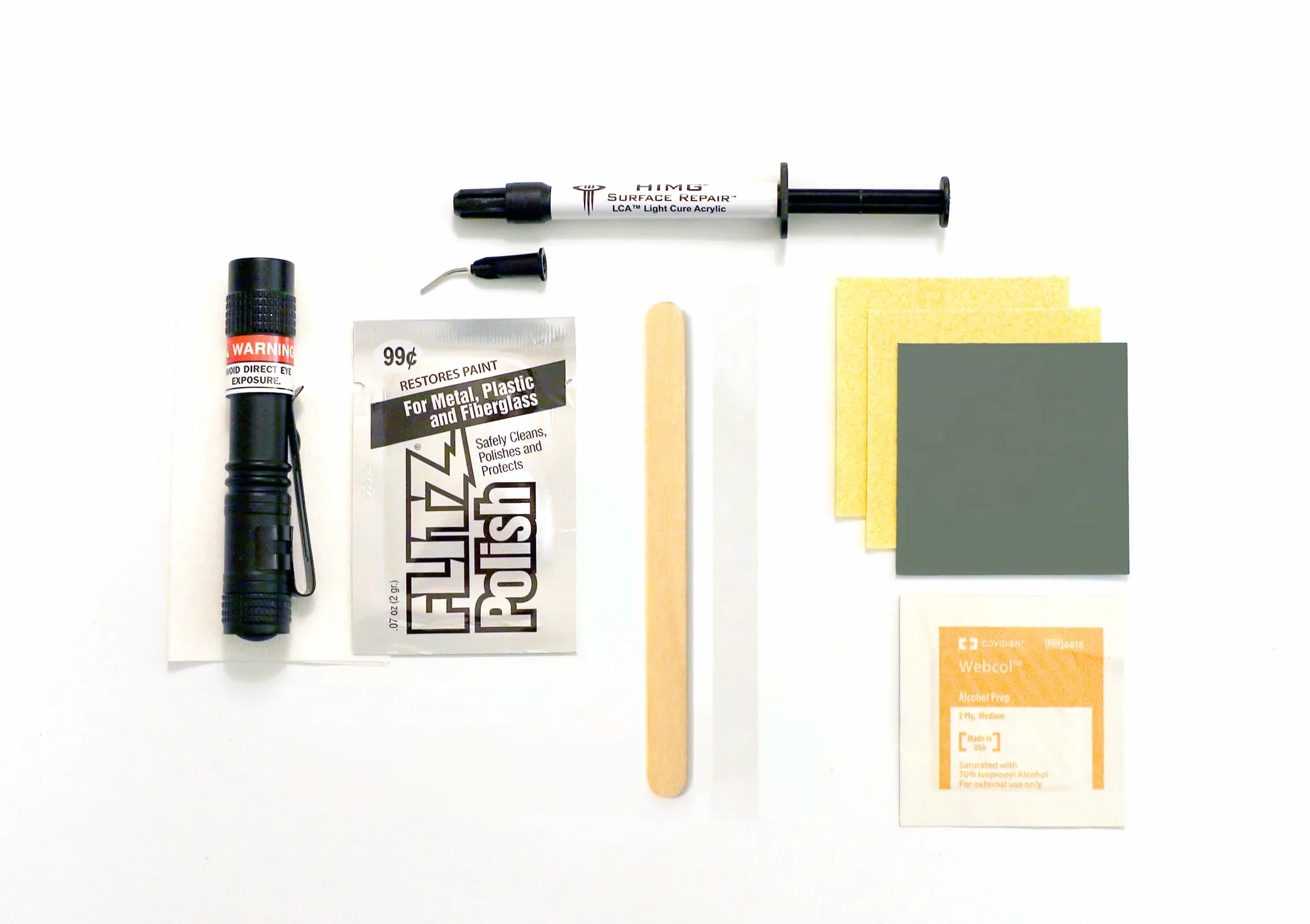 Kit de reparación de bricolaje en negro para reparar grietas, agujeros, roturas en granito, mármol piedra cerámica estufas porcelana Corian para encimeras, baldosa bañera lavabo de HIMG utiliza LCA