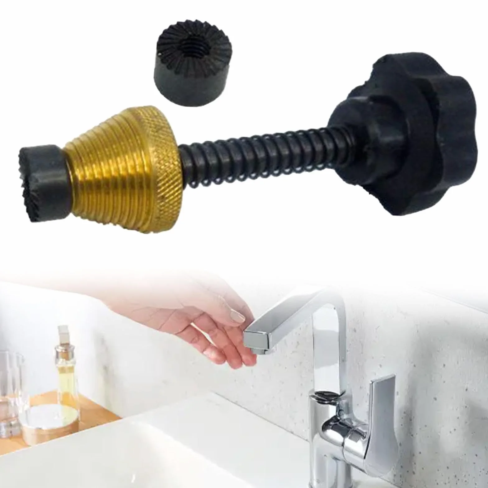 Oshhni Tap Reater Diy Reparación de Herramientas de Tubería de Reamer de Grifo Utilidad de Alto Rendimiento