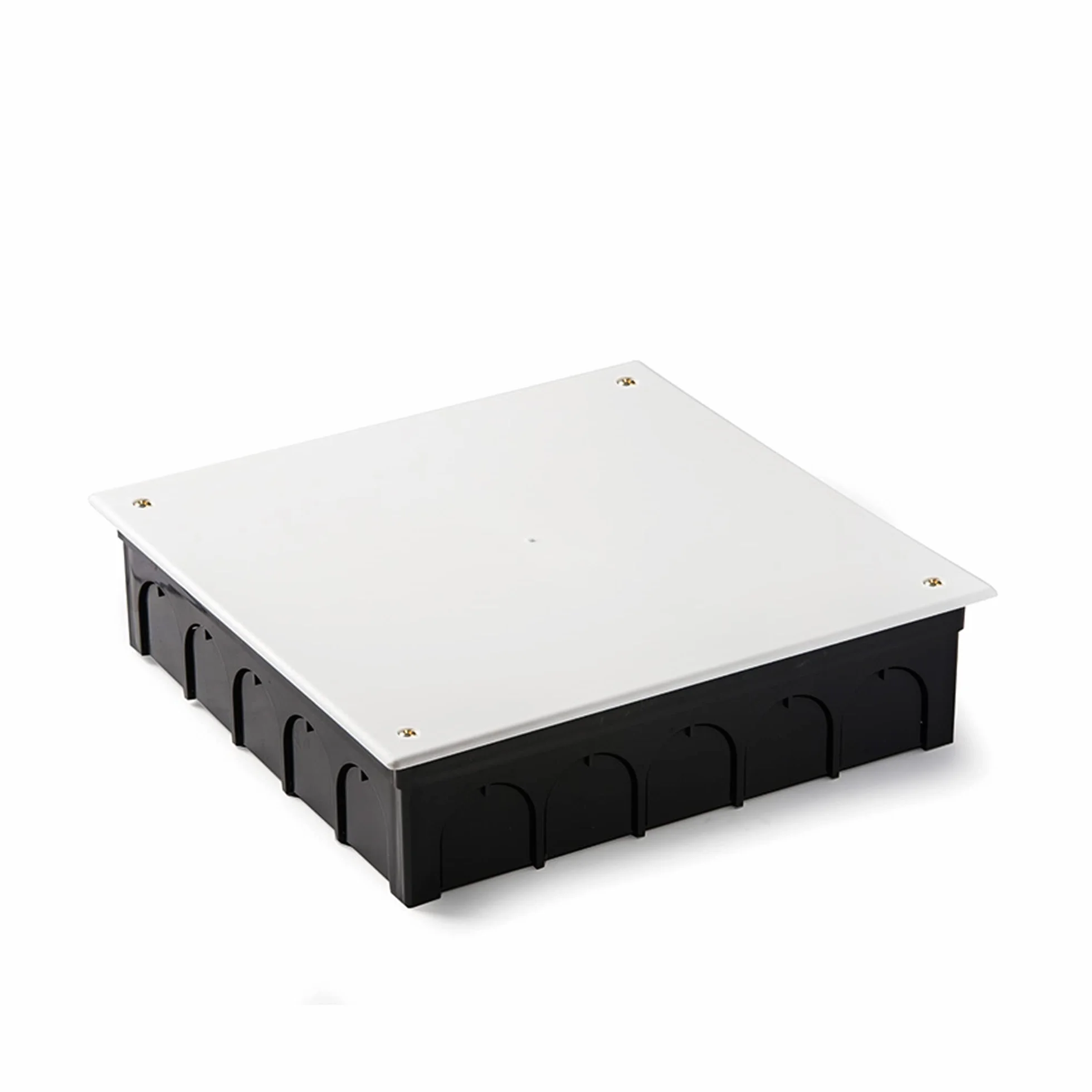 FAMATEL Tapa de caja de empotrar 250x250 mm Gris con tornillos