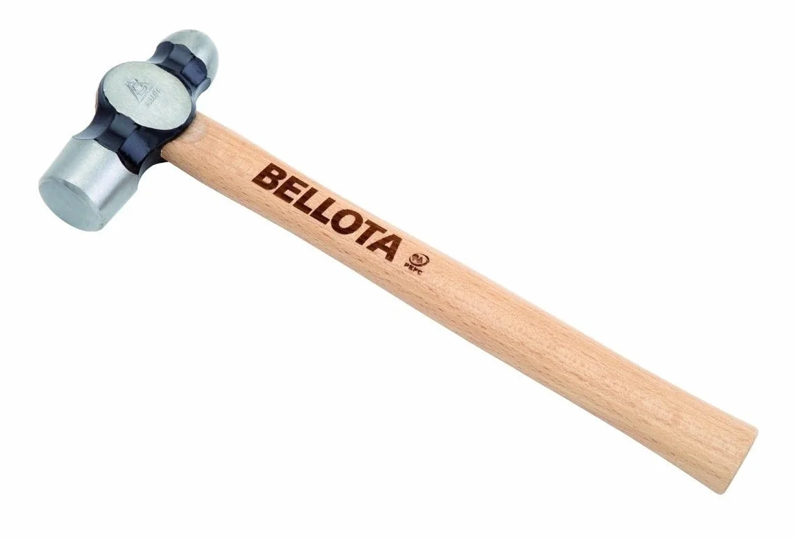 Bellota 8011-B - Martillo, bola mecánica mango de, madera de haya, 320 gramos