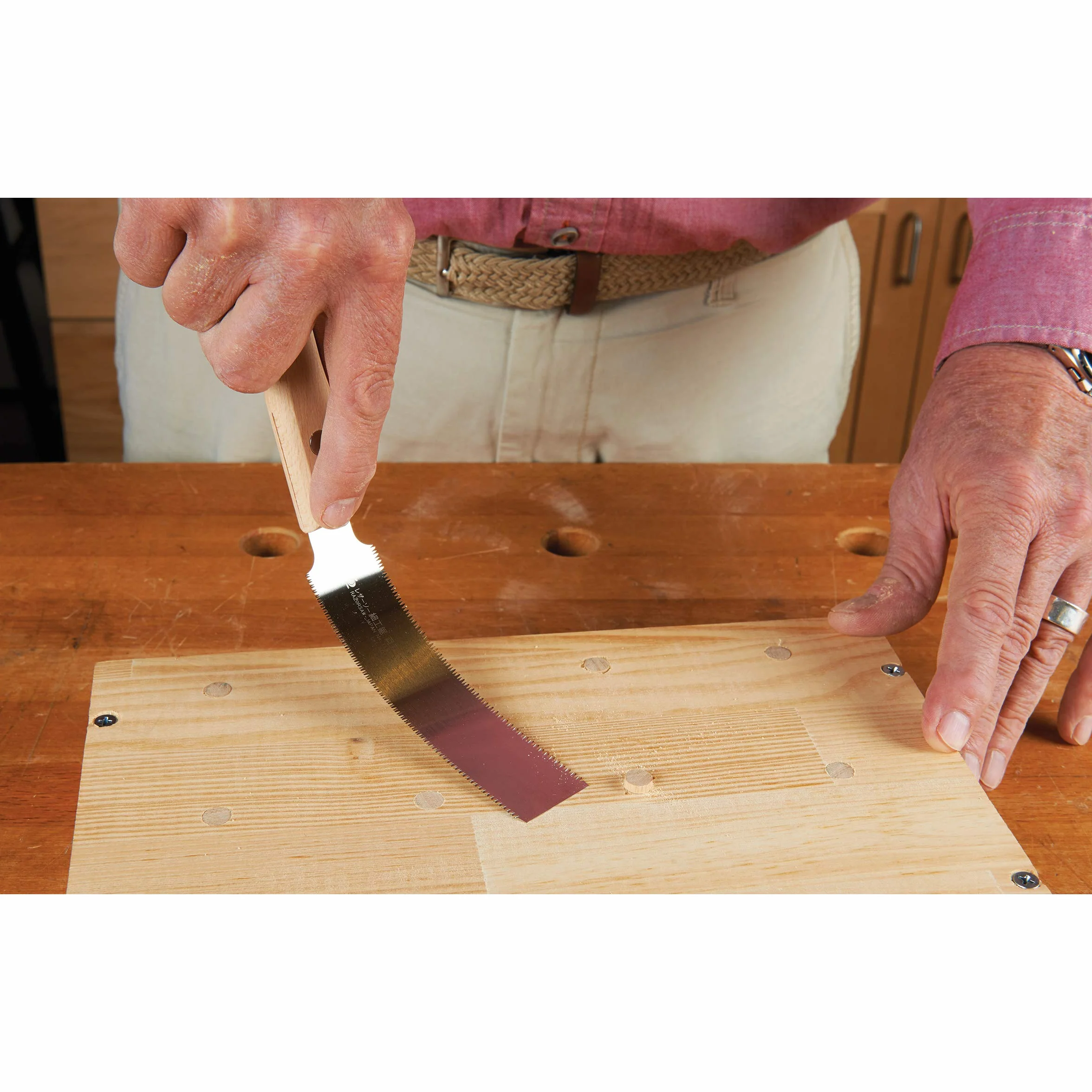 Gyokucho Razor saw Flush cutting Double Edge125 (importación de Japón)
