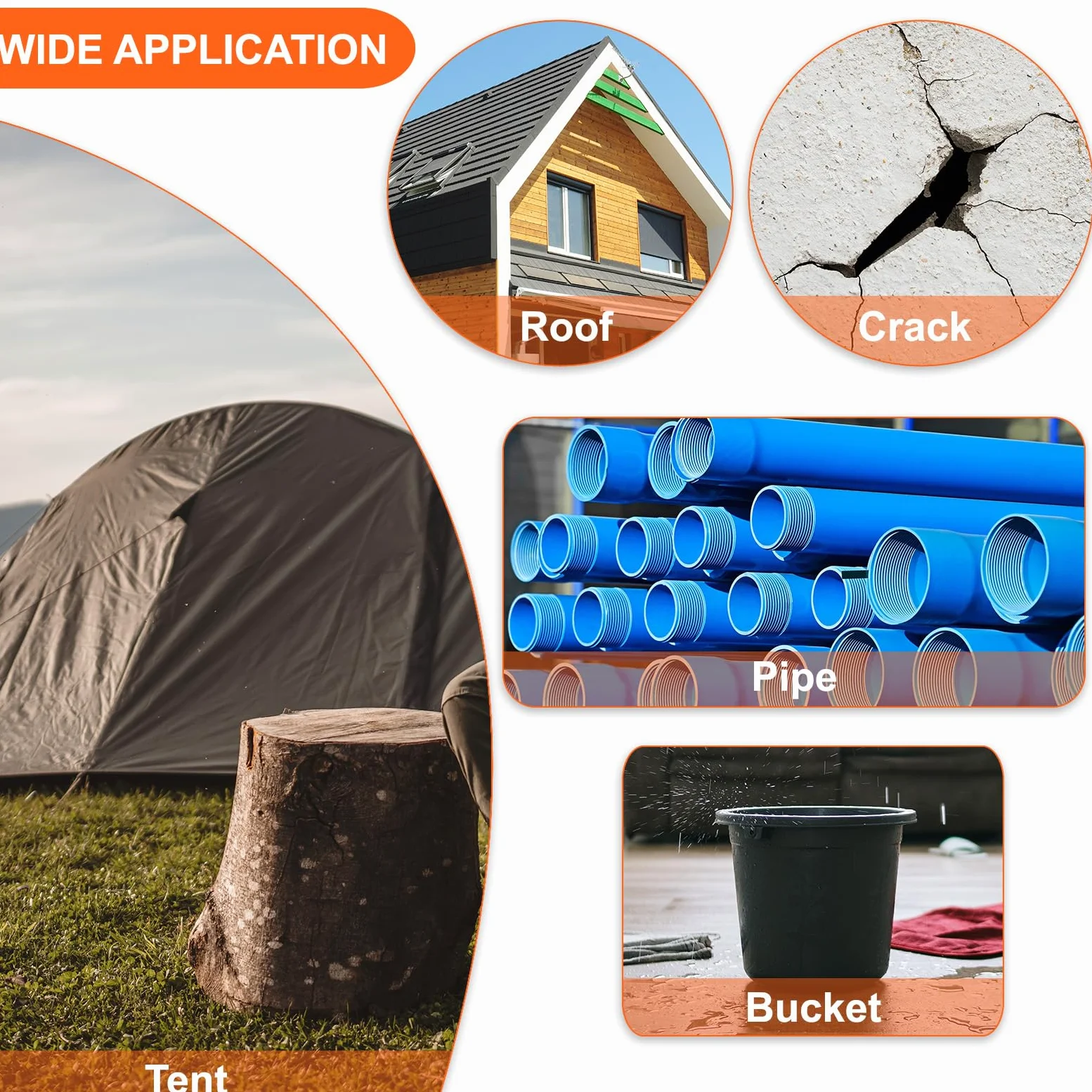 QUARKZMAN Cinta De Butilo Multiusos 12 Pulgadas X 16 Pies Cinta De Aluminio Impermeable Para Reparación De RV Ventana Sellado De Tuberías De Vidrio Y Goma (Plateado, De 1)