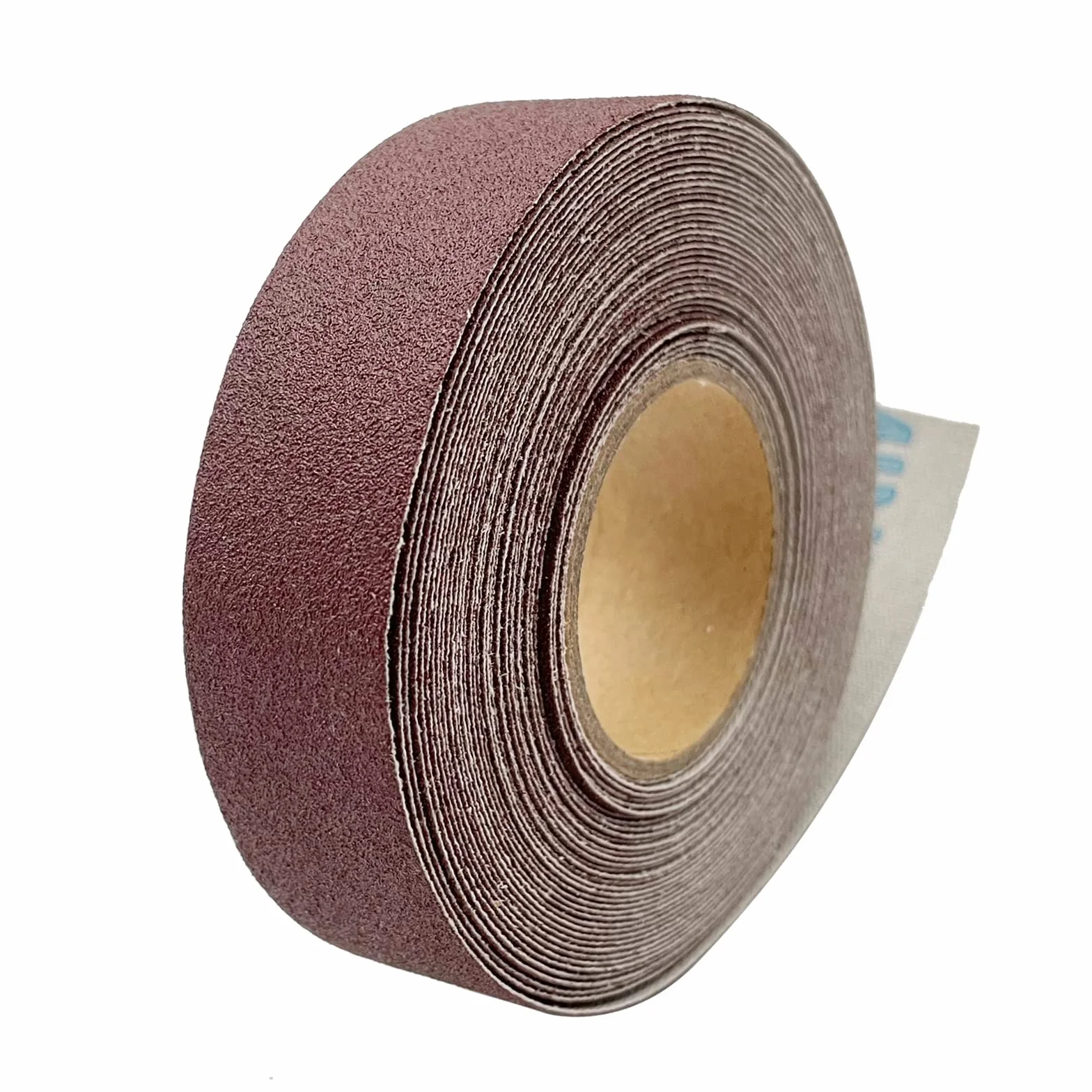 120 Grit Sandpaper Roll Emery Cloth Roll 2.5cmx8m Aluminium Oxide Abrasive Sandpaper Roll for Wood Finishing Furniture Metal Sanding Automotive Polishing