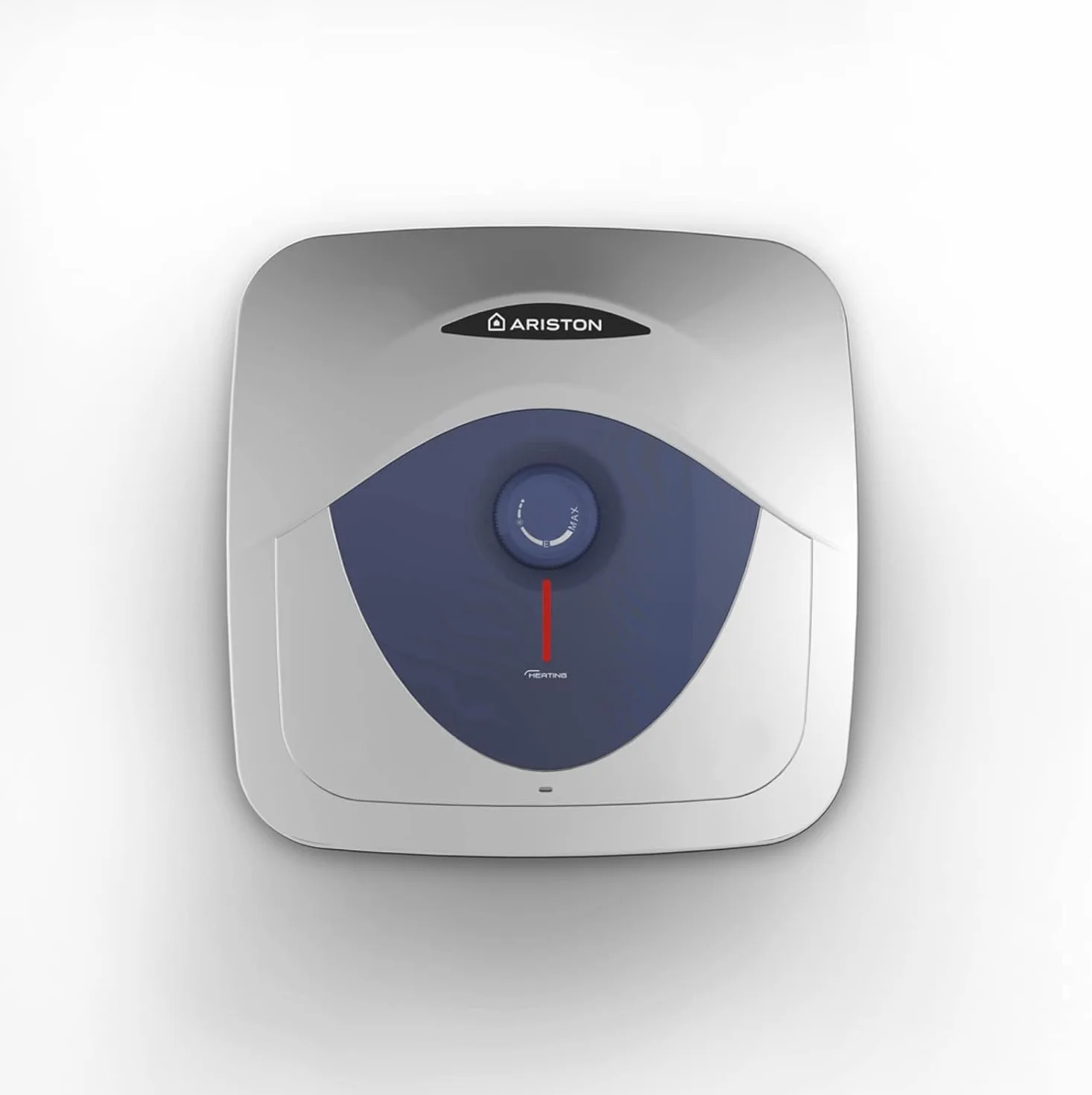 Ariston Blu Evo RS Termo Eléctrico 30 Litros Bajo Consumo, Calentador de Agua Eléctrico Vertical 44.6x41x44.6cm, Eficiencia C