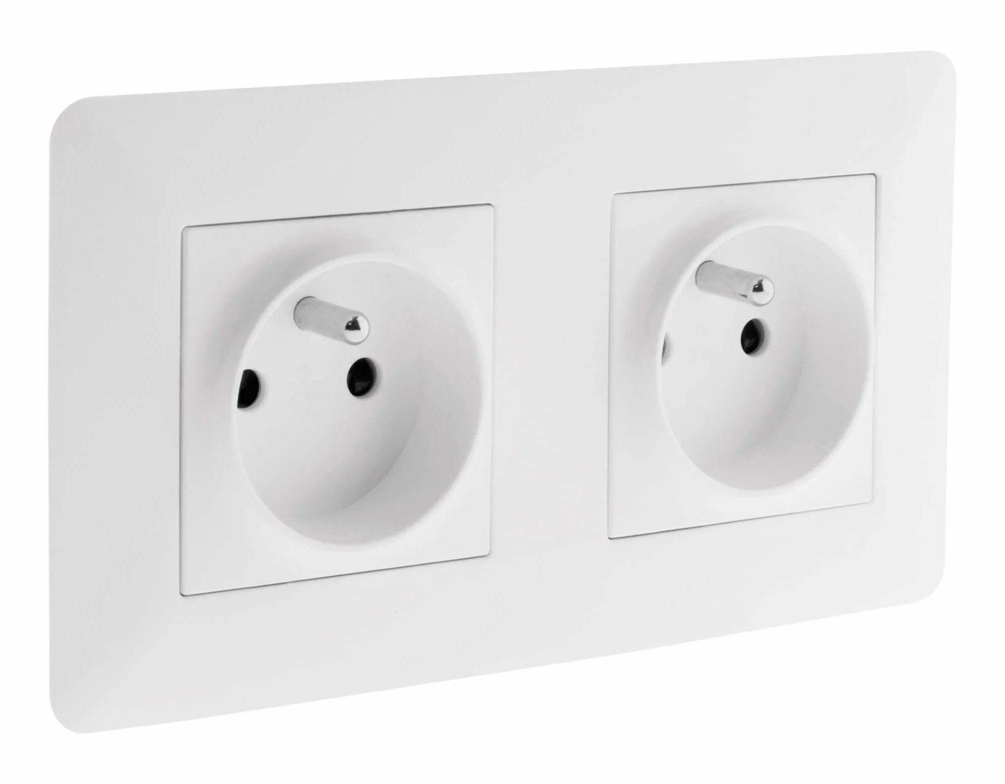 Zenitech - Toma Doble 16A Blanca - Artezo