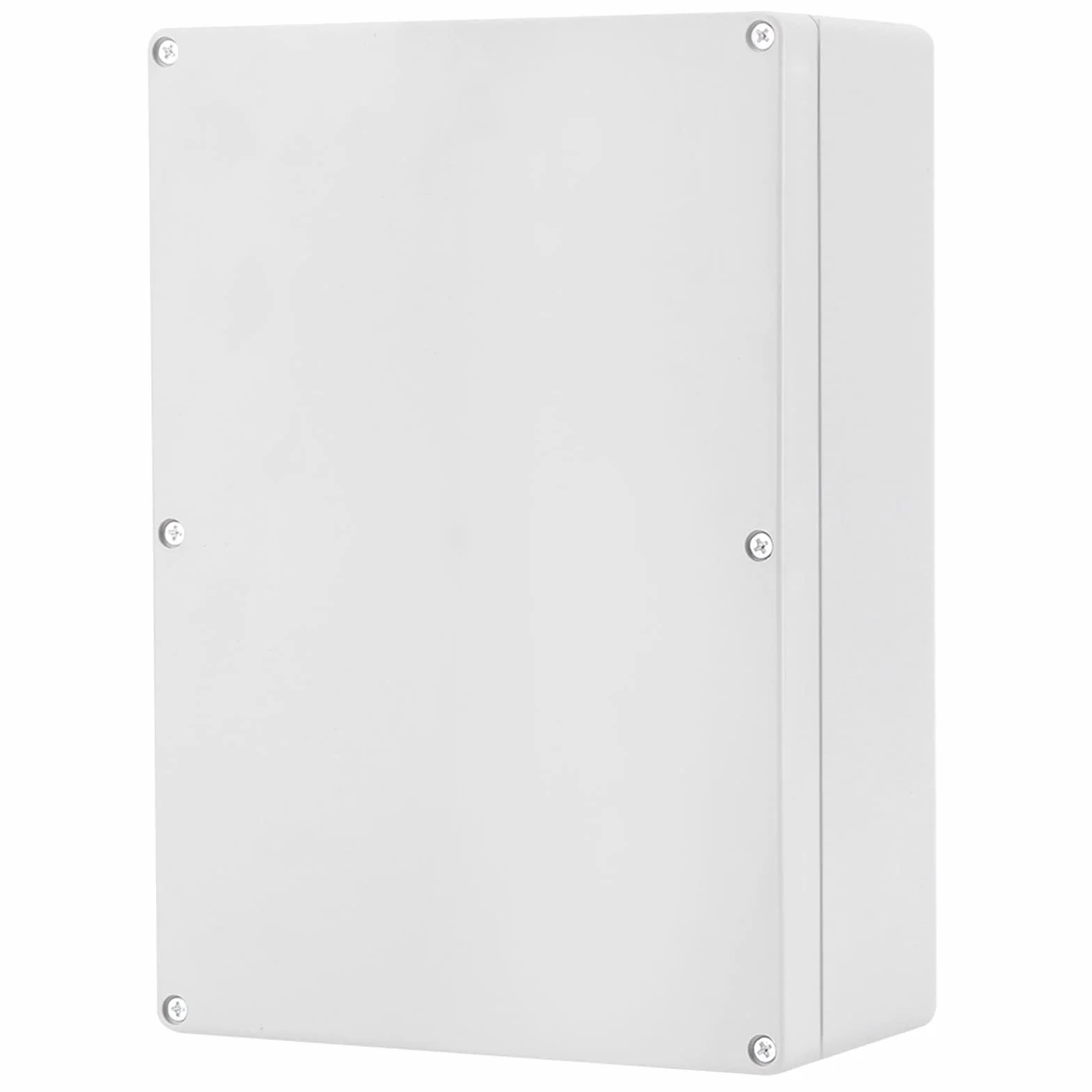 Caja de Conexiones Eléctricas IP65 26.3x18.5x9.5cm – Gabinete de Plástico Resistente al Agua y al Polvo, Caja de Proyecto para Instalaciones Eléctricas en Exteriores (Blanca)