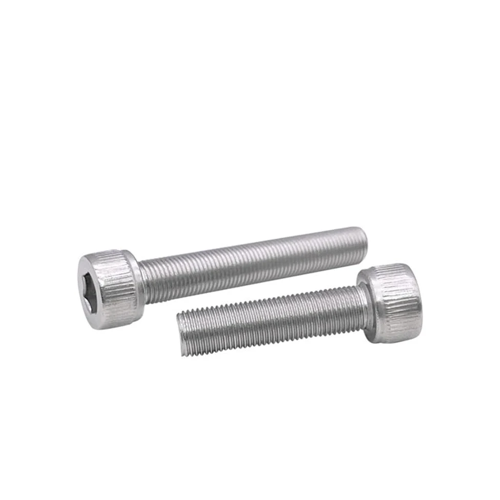 Rosca fina m3 - m12 ss304 tornillos hexagonales de acero inoxidable tornillos de cabeza cilíndrica din912 (M12-1.25 x 30 mm, 5 unidades)