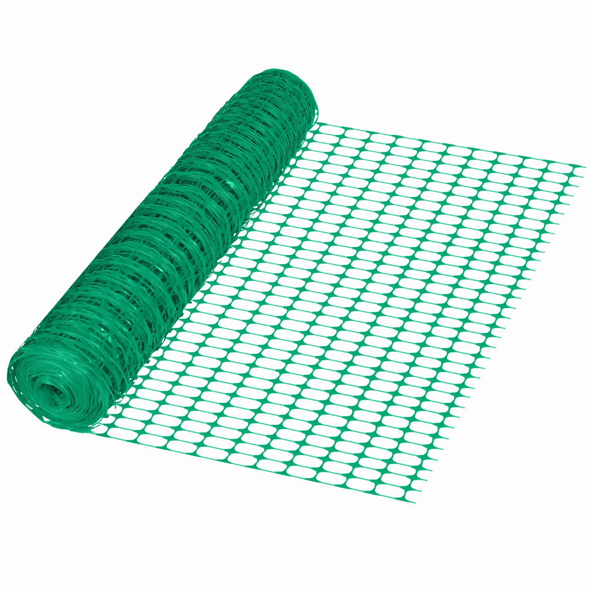Aufun 30m barrera valla pastos red de protección hecha de plástico PE perro valla de advertencia valla de construcción valla juego valla red de seguridad para la familia, área pública, verde | Valla de seguridad para perros, valla de seguridad, valla de c
